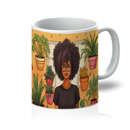 Plant Mom Collection | Peach Dream | 11oz Mug