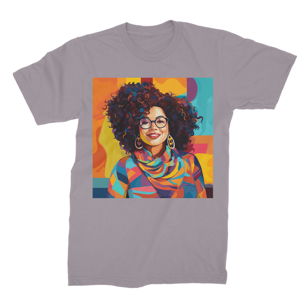 Black In Tech Collection| Maria| Premium Jersey Adult T-Shirt