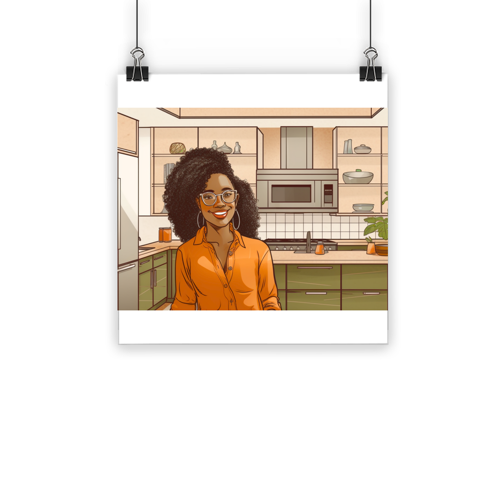 | Rose Melanin Magic | Classic Poster