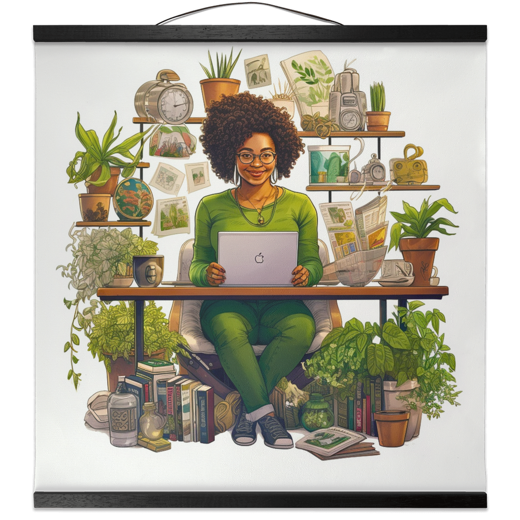 Black In Tech | Zahara | Canvas |