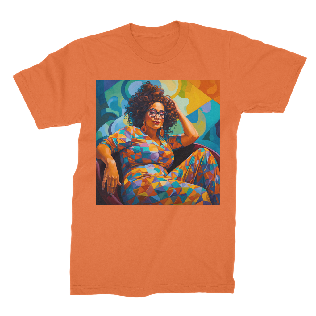 Black In Tech Collection | Maiya | Premium Jersey Adult T-Shirt