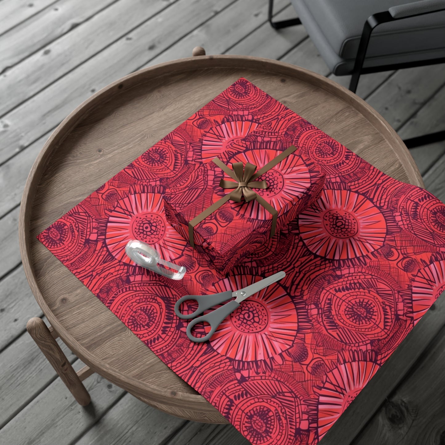Amhara Ambiance| Gift Wrap Papers | African Wax print
