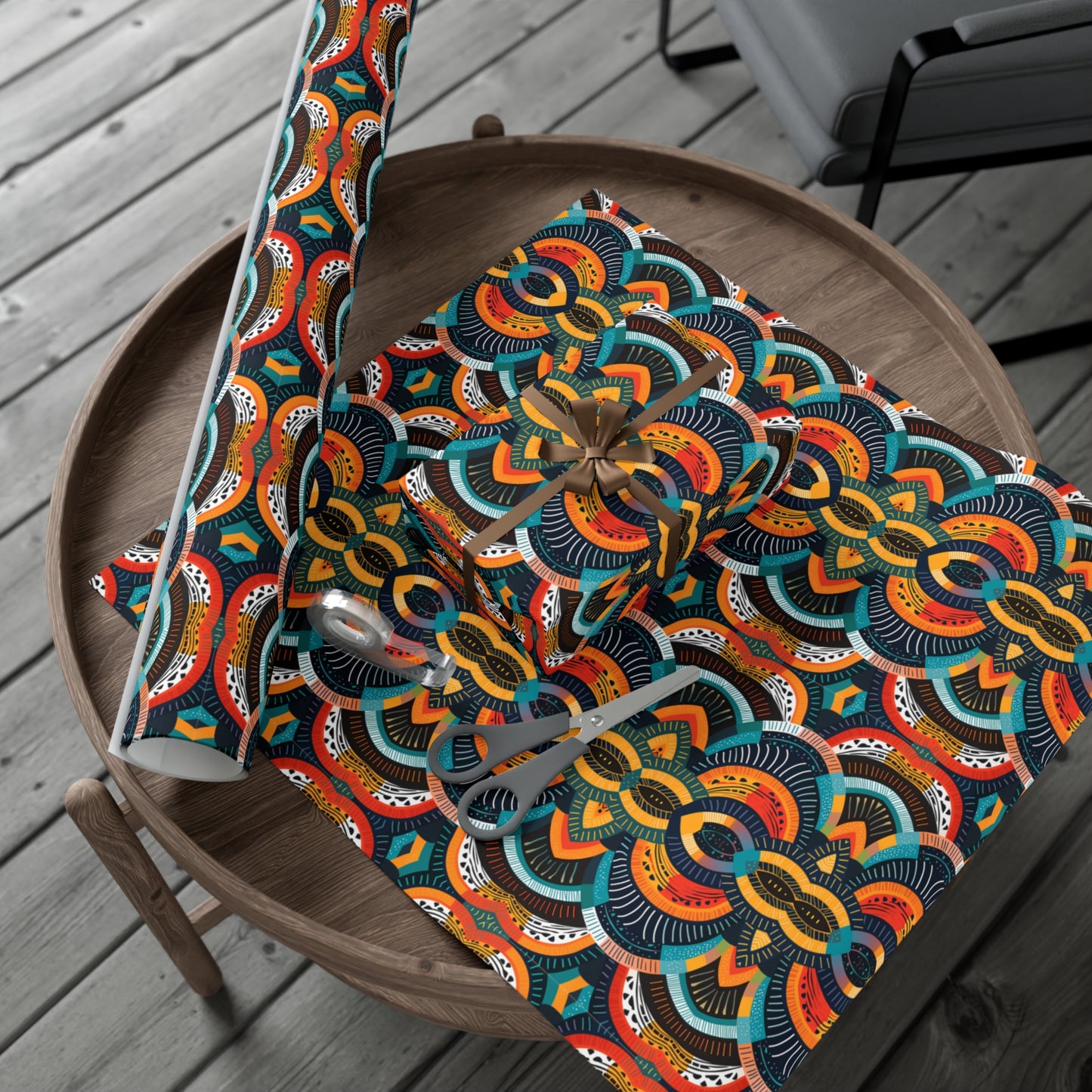 Zulu Warrior | African Wax Print | Gift Wrap Papers