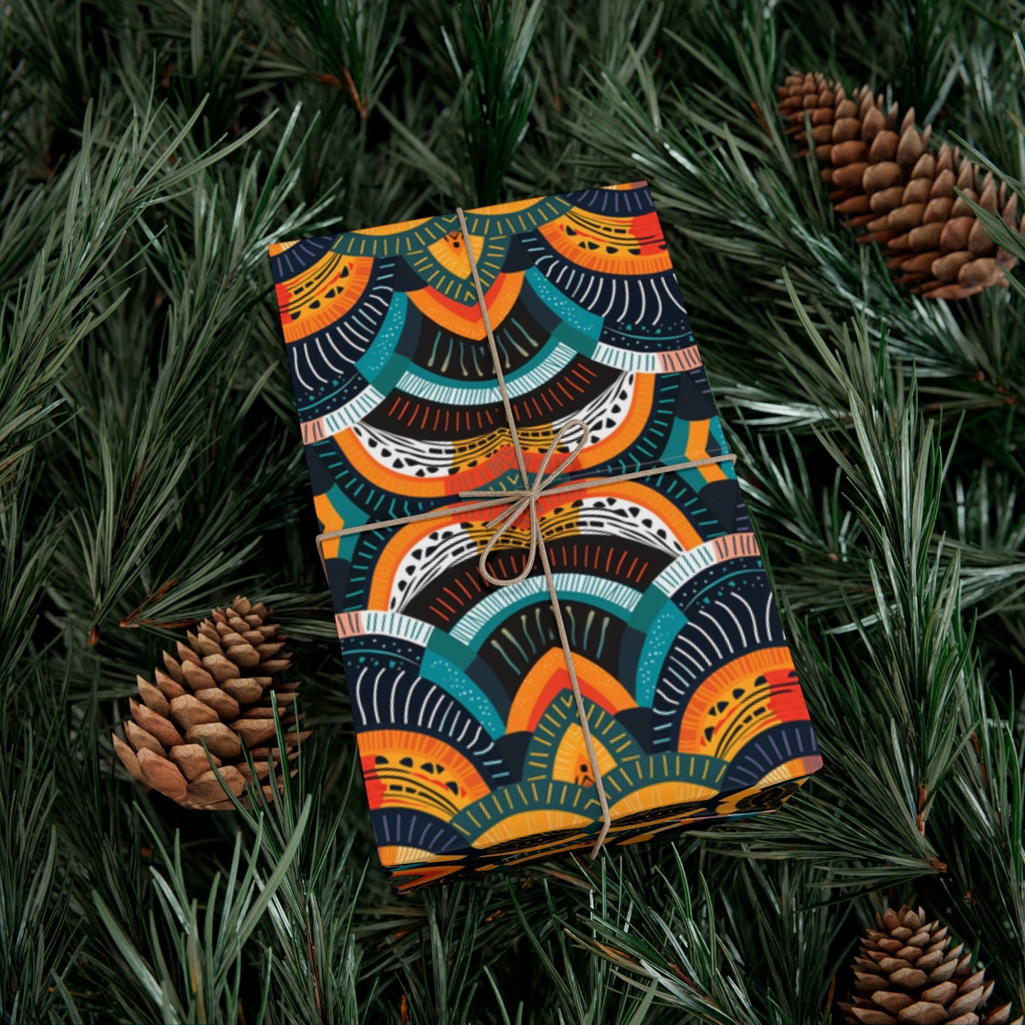 Zulu Warrior | African Wax Print | Gift Wrap Papers