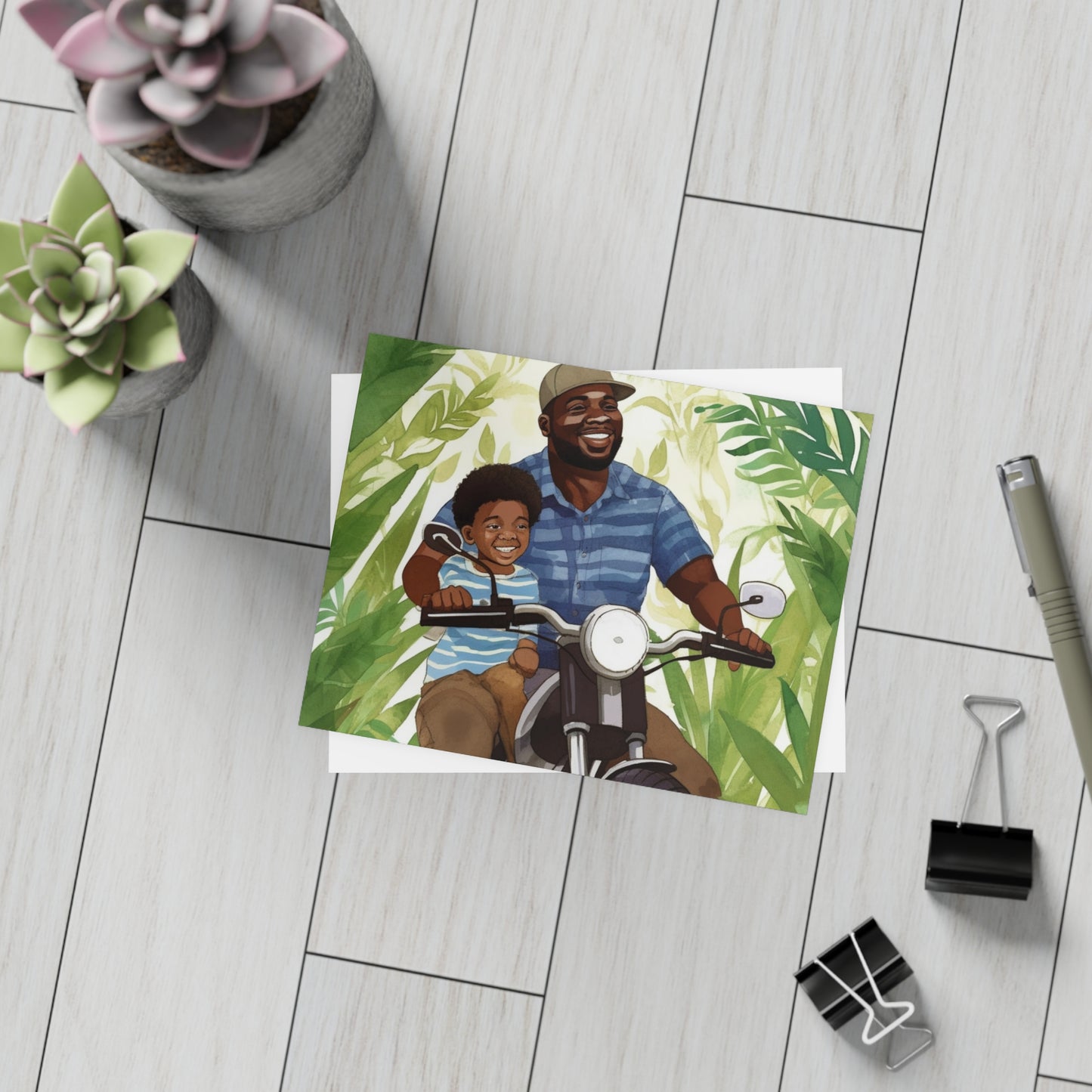 Black & Bold | Motorcycle Buddy | Postcard Bundles (envelopes included)