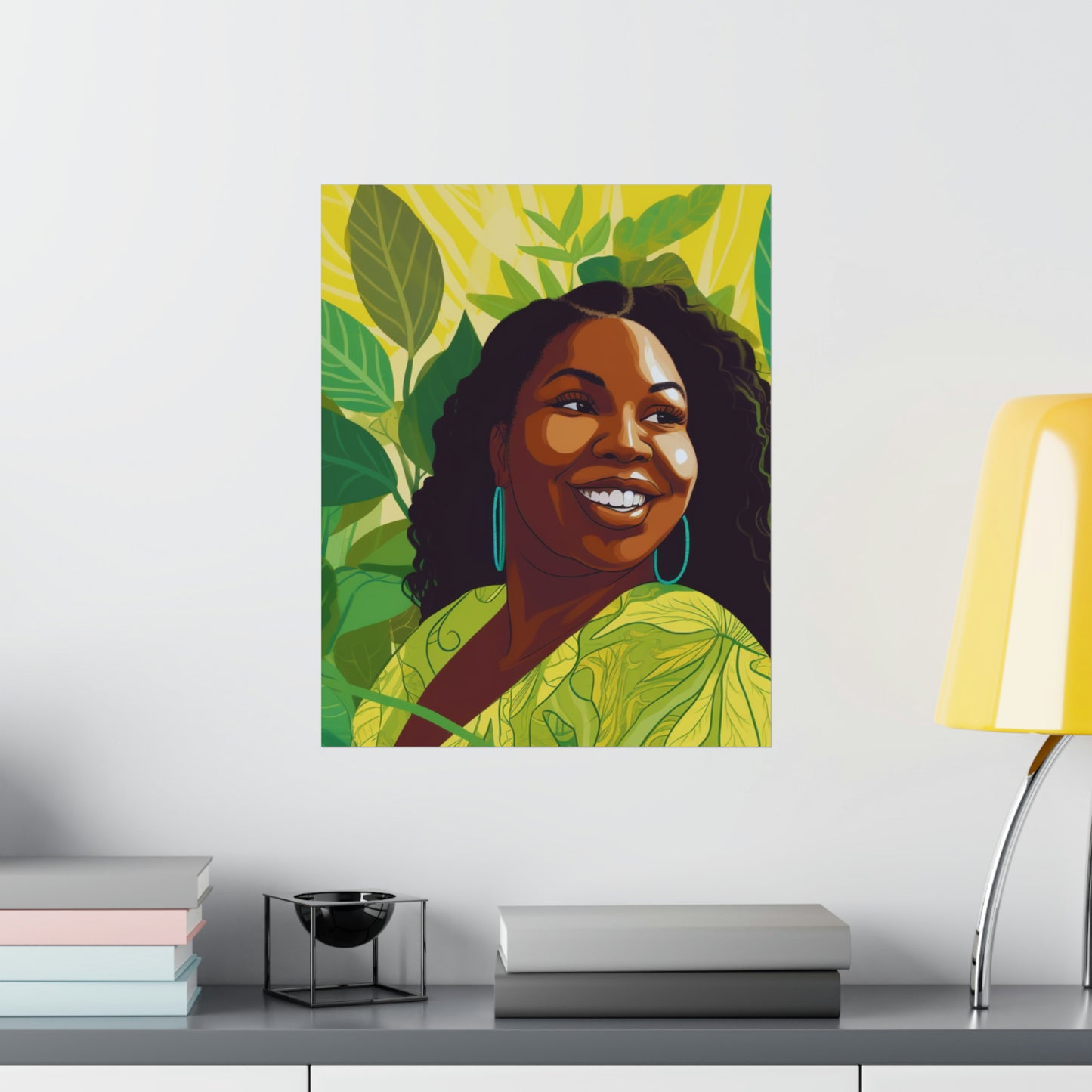 Lemons and Leaves| Camile Premium Matte Vertical Posters |