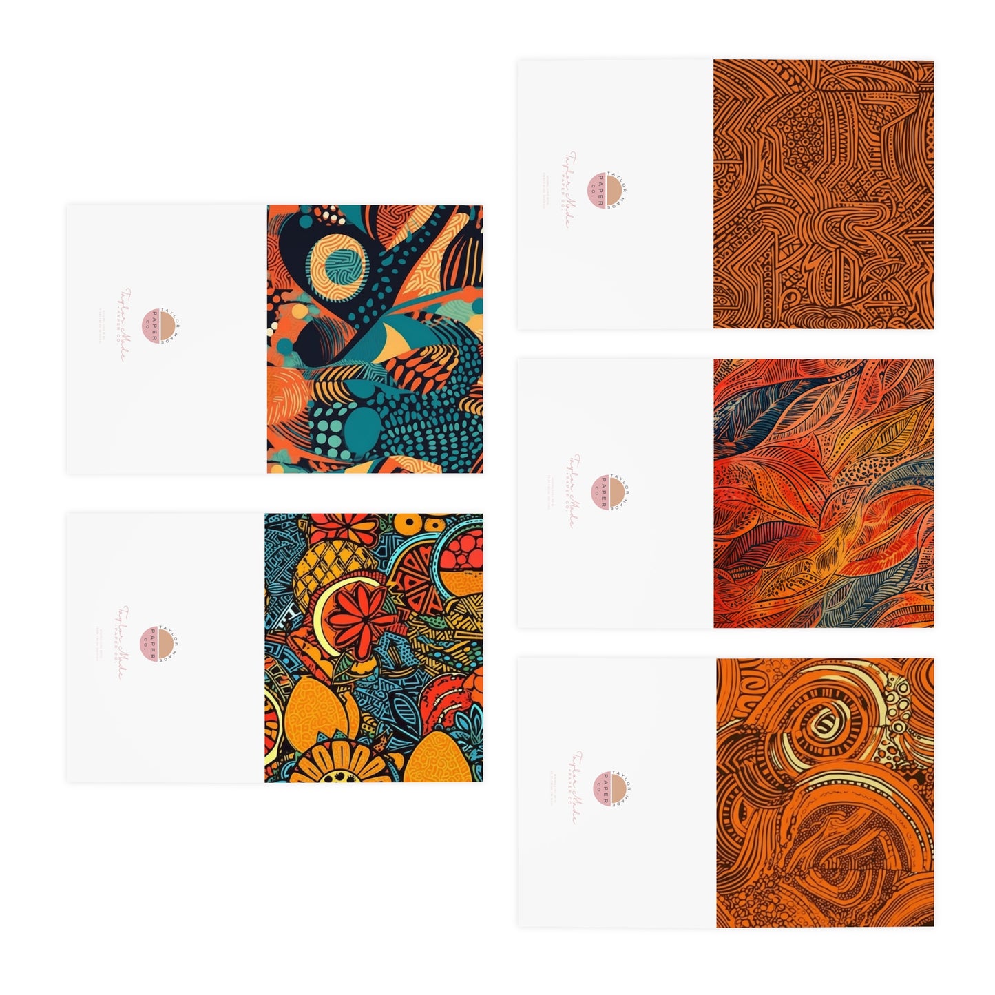 Multi-Design Greeting Cards (5-Pack)