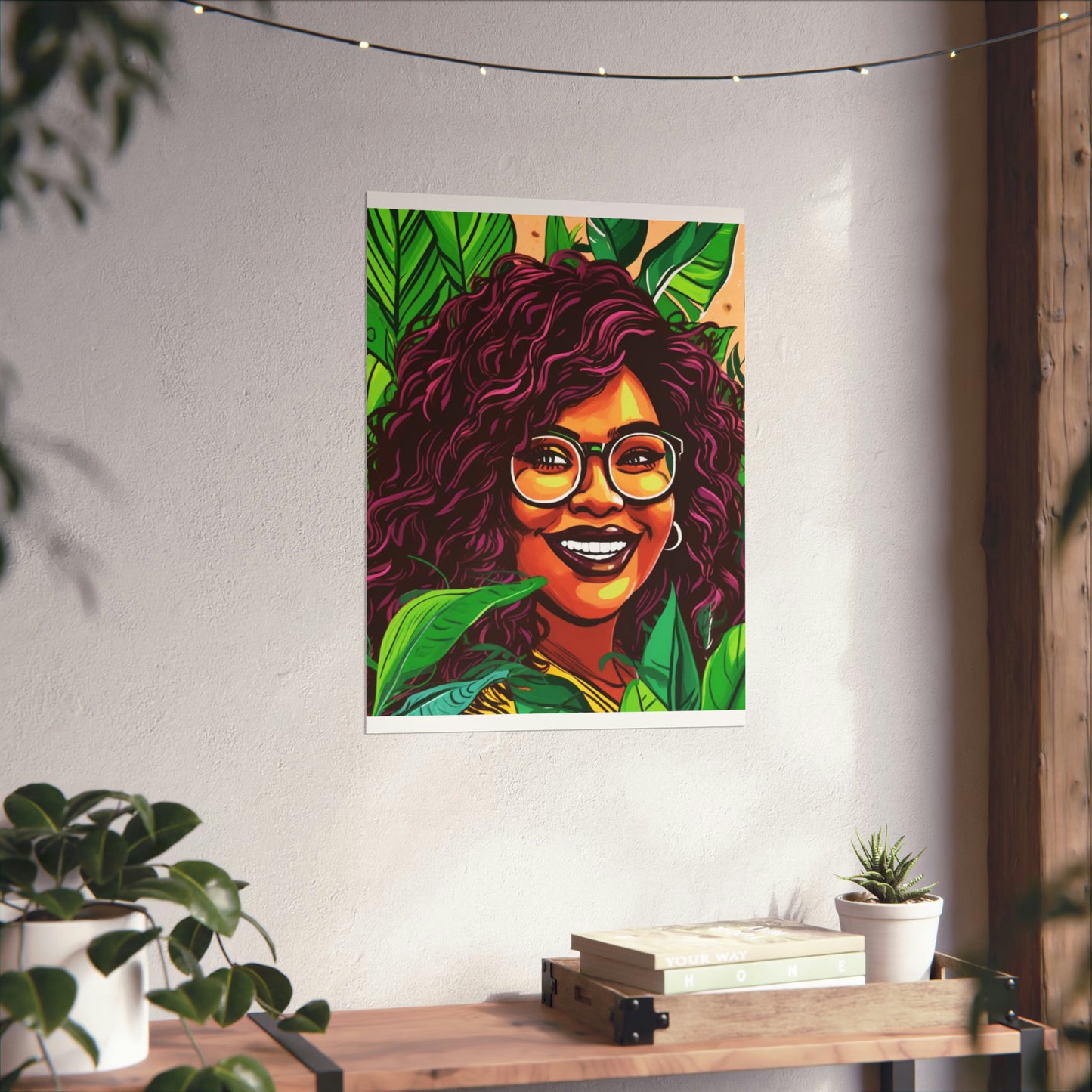 Lemon and Leaves| Jasmine Premium Matte Vertical Posters |