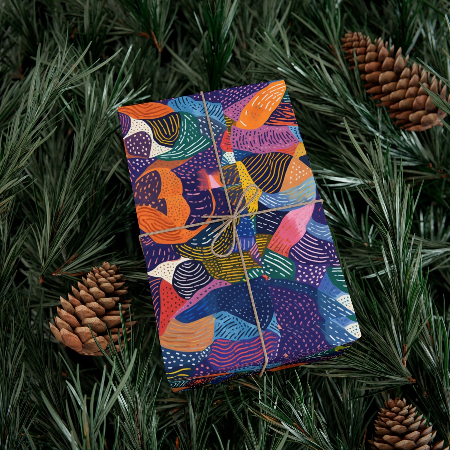 Kiki | Gift Wrap Papers | African Wax Print |