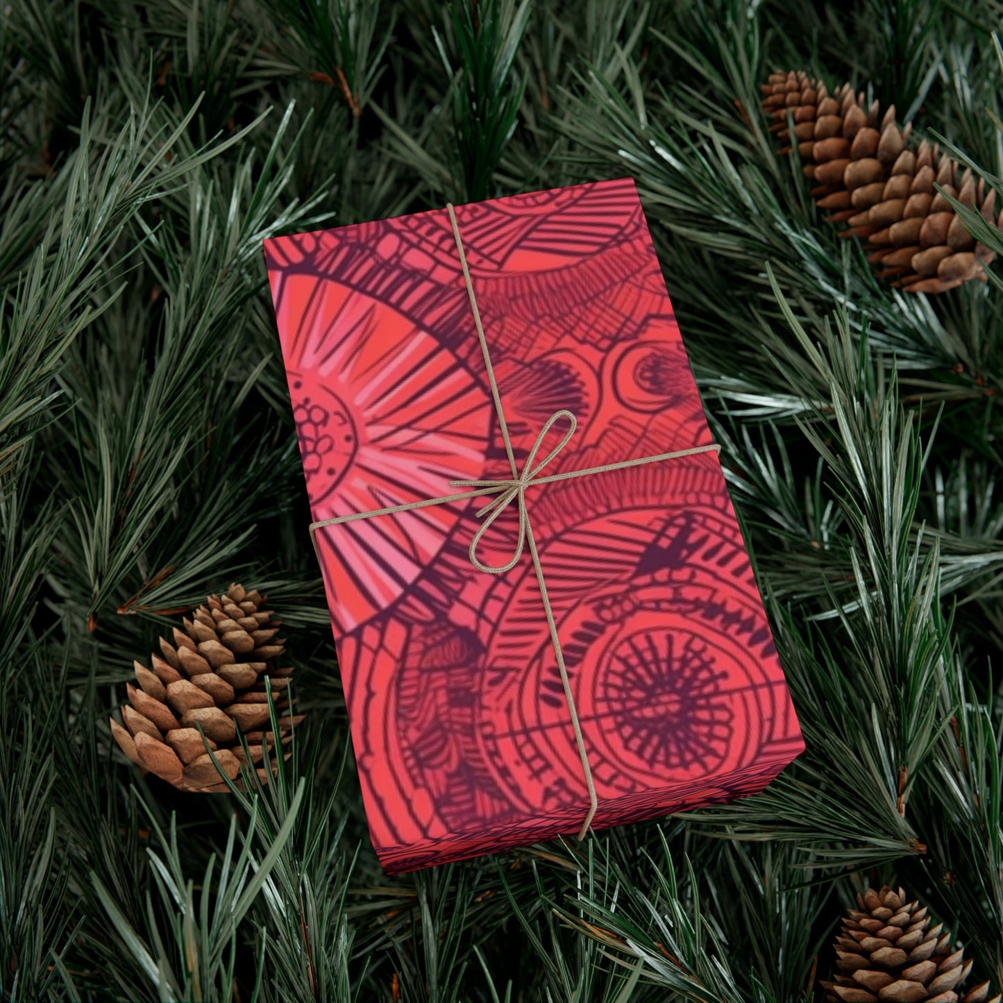 Amhara Ambiance| Gift Wrap Papers | African Wax print