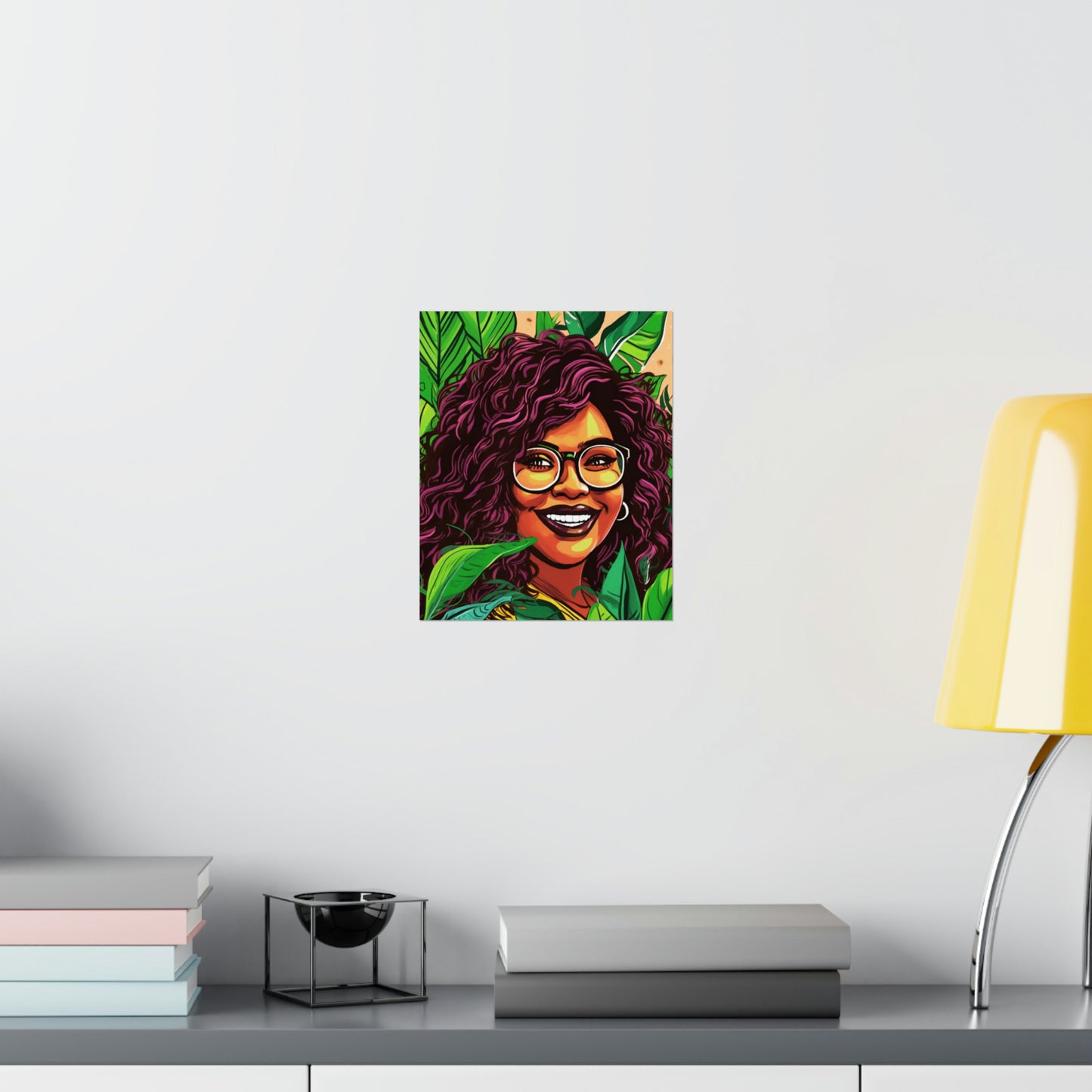 Lemon and Leaves| Jasmine Premium Matte Vertical Posters |