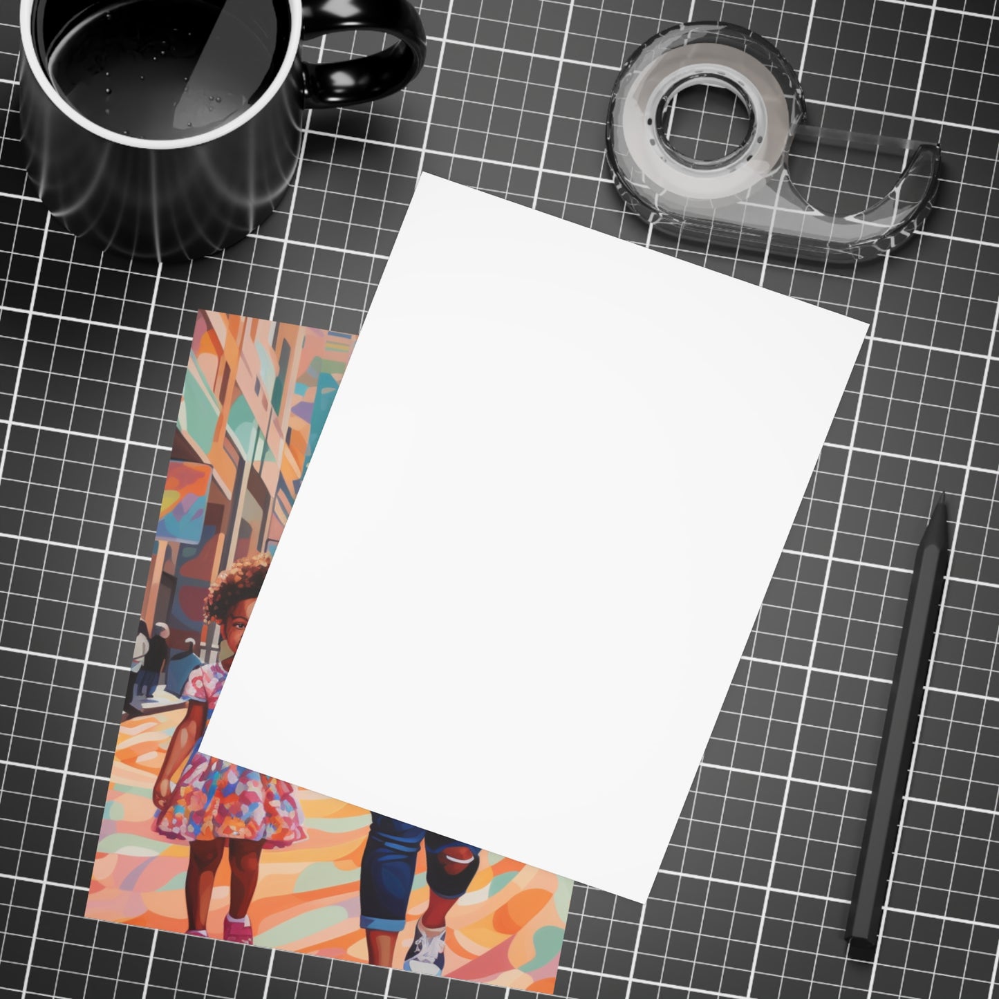 Black In Tech Collection | Mom and Me | Malia | Postcard Bundles (envelopes included) | Black Innovation |