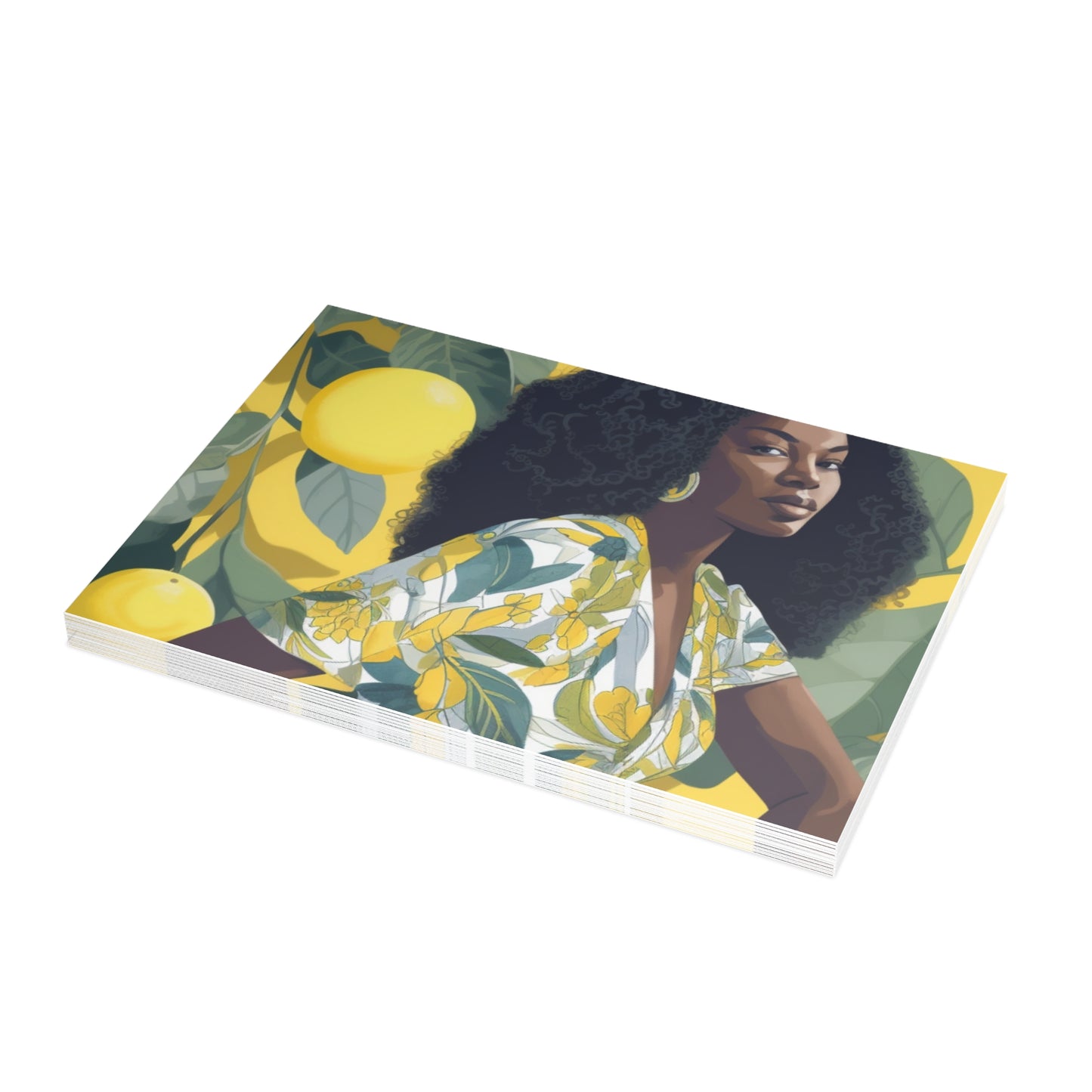lemon & Leaves | Postcard Bundles (envelopes included)