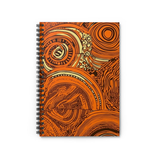 Maasai Magic | Spiral Notebook | African Wax Batik Print | Taylor Made Paper Co.