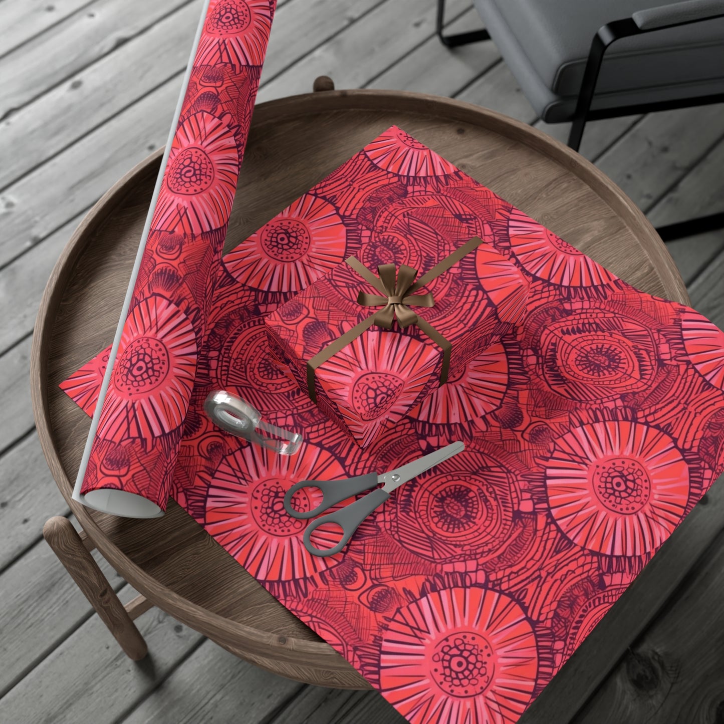 Amhara Ambiance| Gift Wrap Papers | African Wax print
