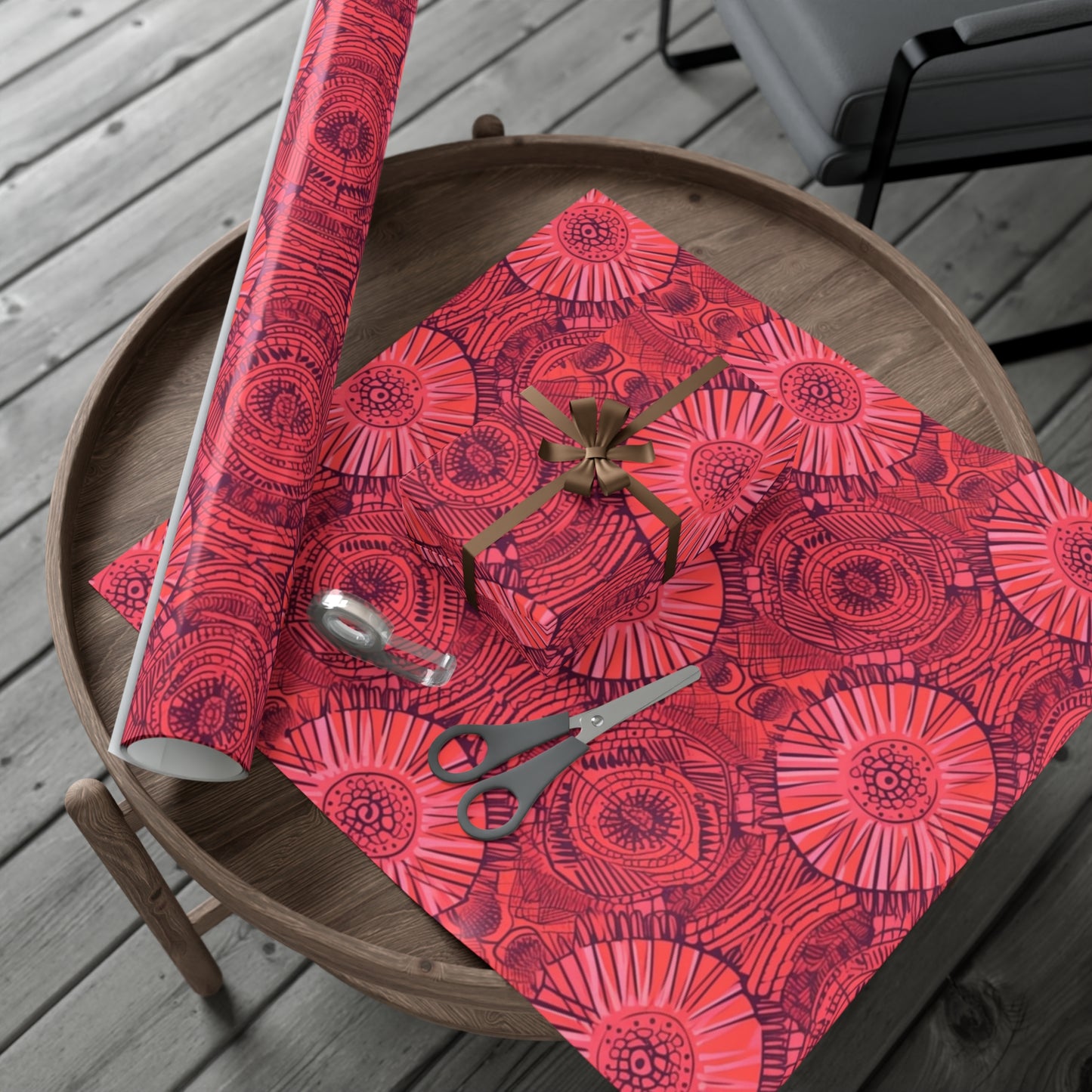Amhara Ambiance| Gift Wrap Papers | African Wax print