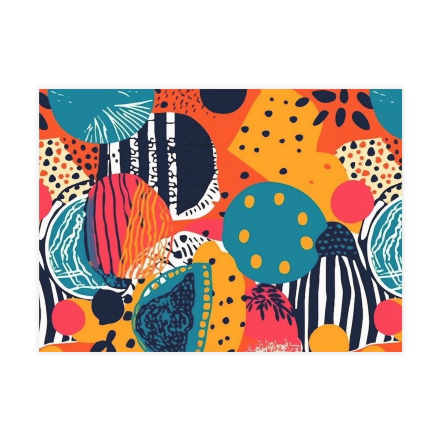 Kalahari Kaleidoscope | African Wax Print Postcard Bundles | Black-Owned | Women-Owned| Envelopes included |