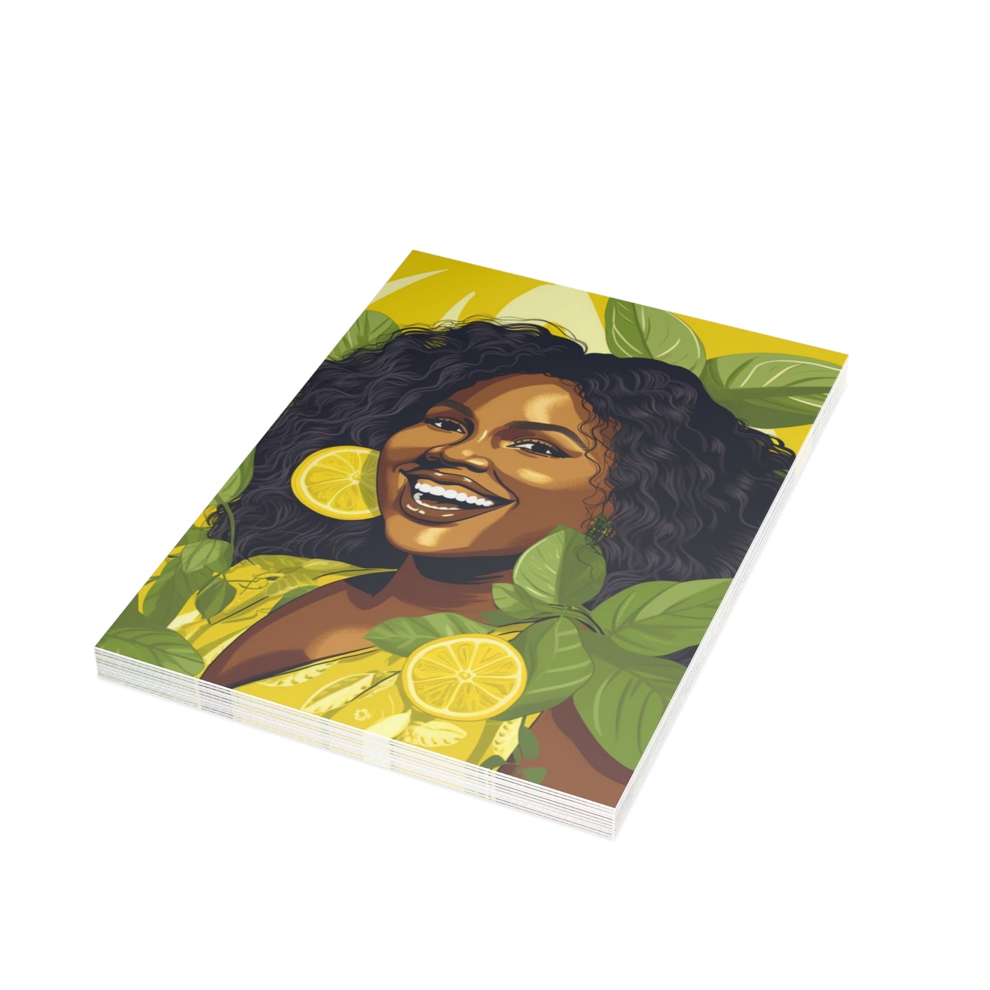 Lemon & Leaves | Postcard Bundles (envelopes included)