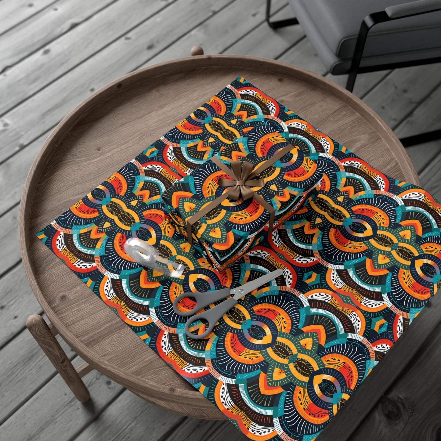 Zulu Warrior | African Wax Print | Gift Wrap Papers