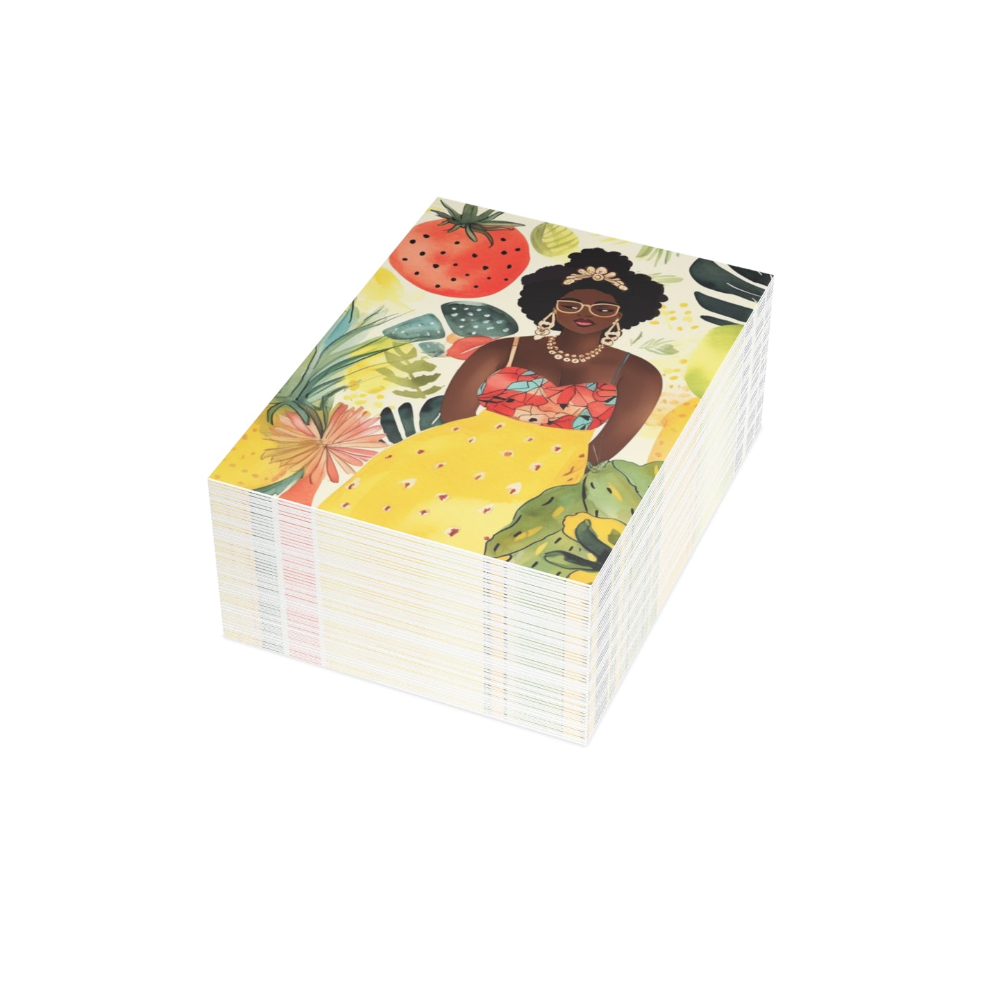 Chopped fruit| Postcard Bundles (envelopes included)