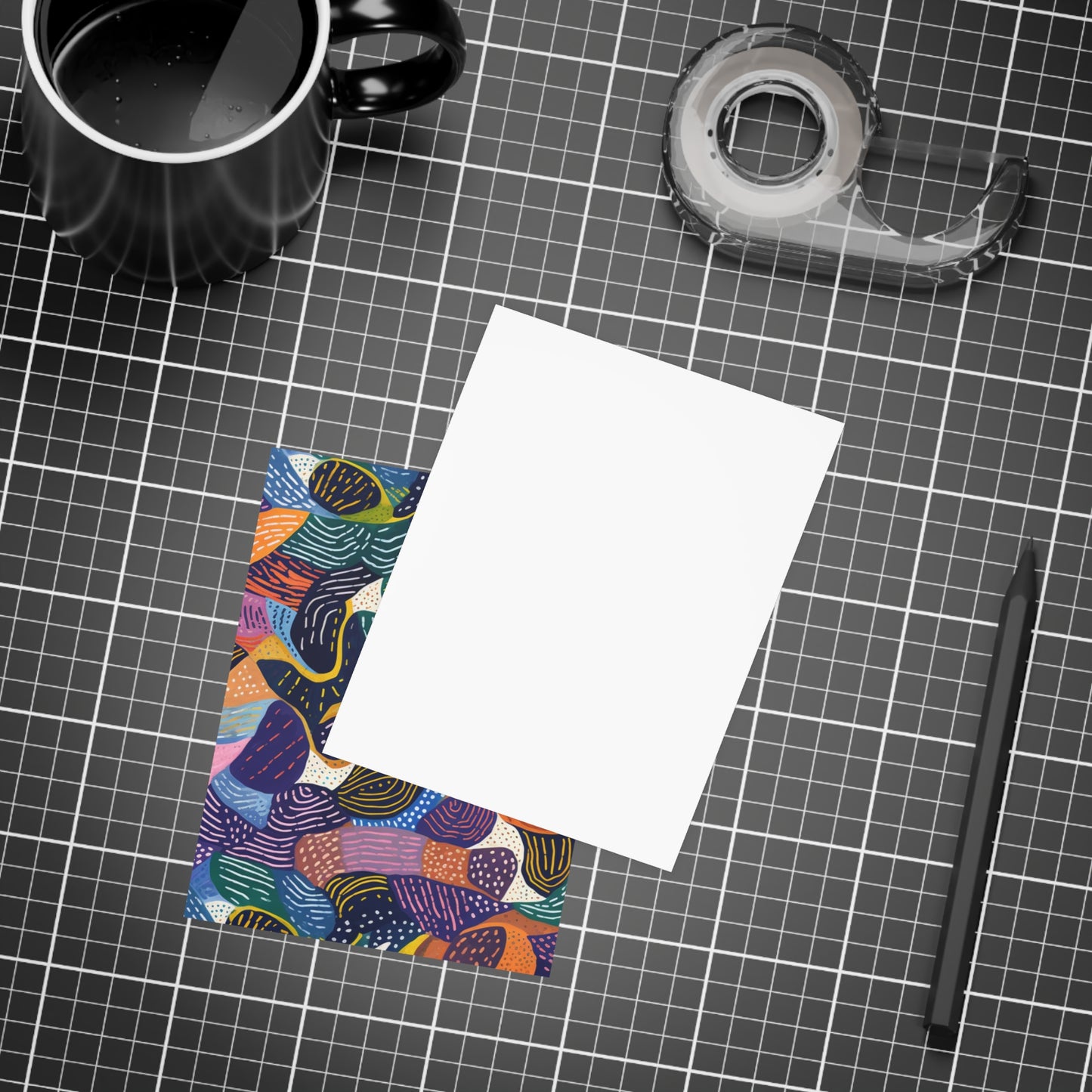 Kiki | Postcard Bundles (envelopes included) | African Wax Print |