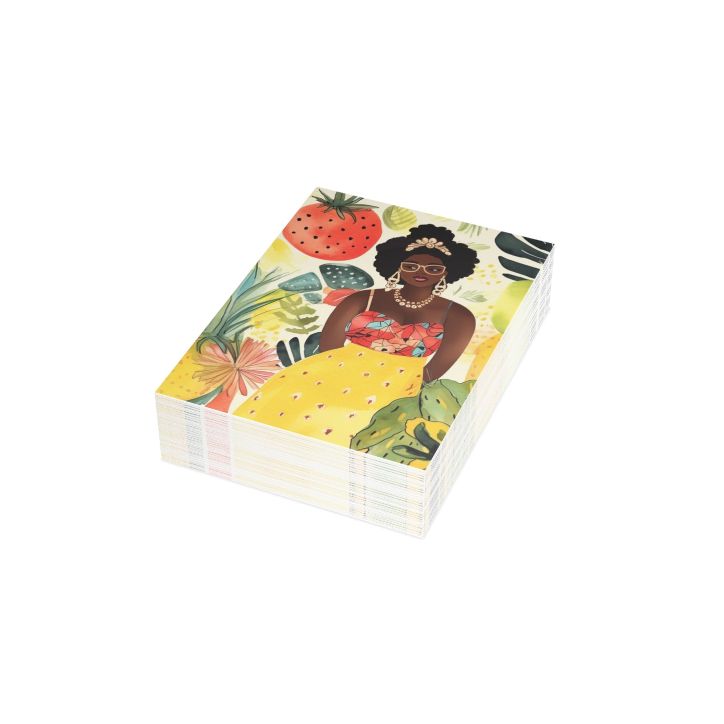 Chopped fruit| Postcard Bundles (envelopes included)