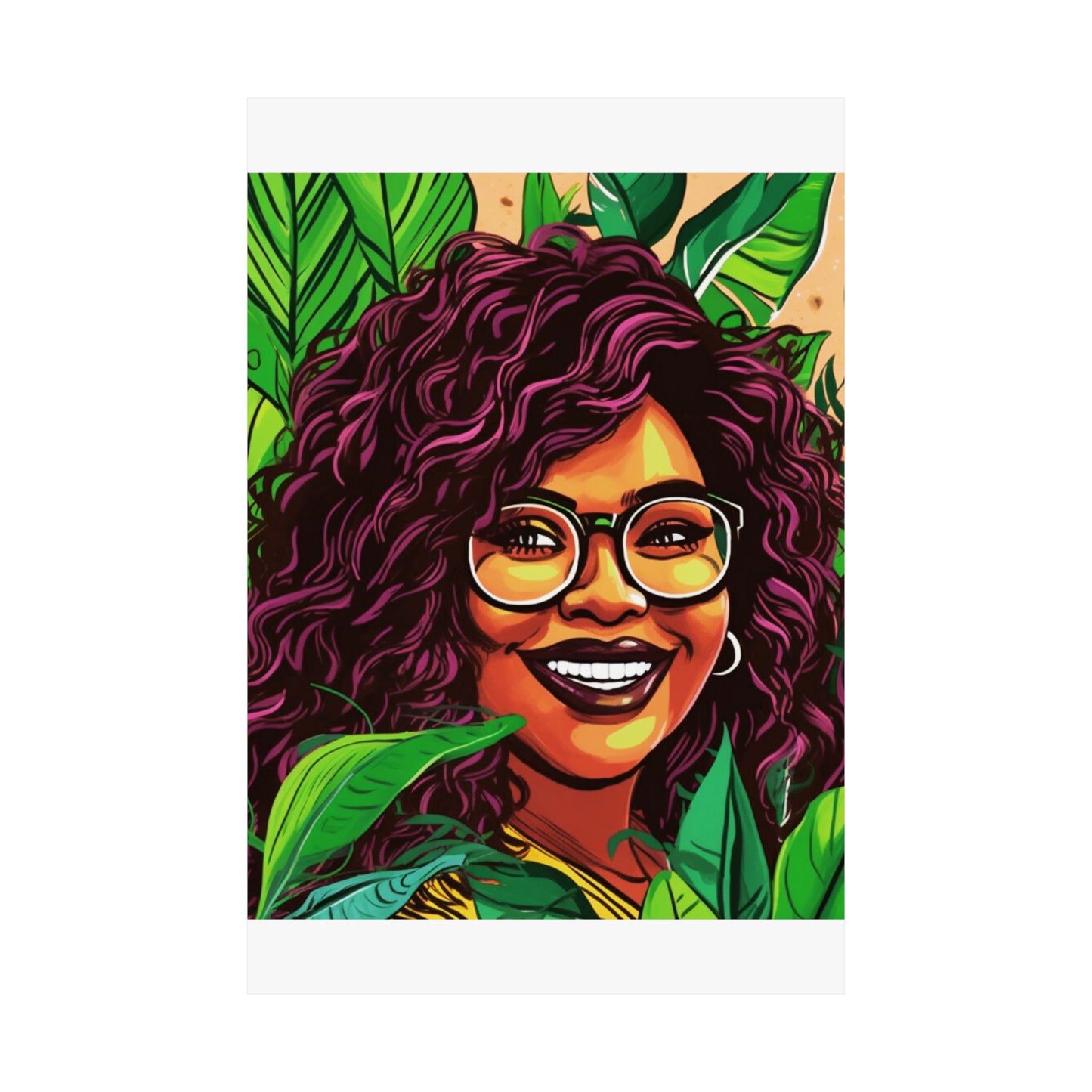 Lemon and Leaves| Jasmine Premium Matte Vertical Posters |