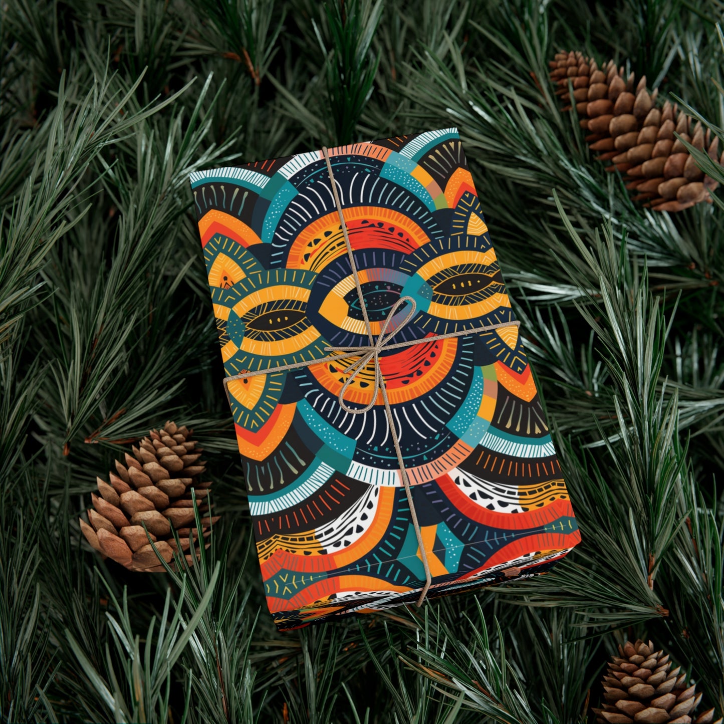 Zulu Warrior | African Wax Print | Gift Wrap Papers