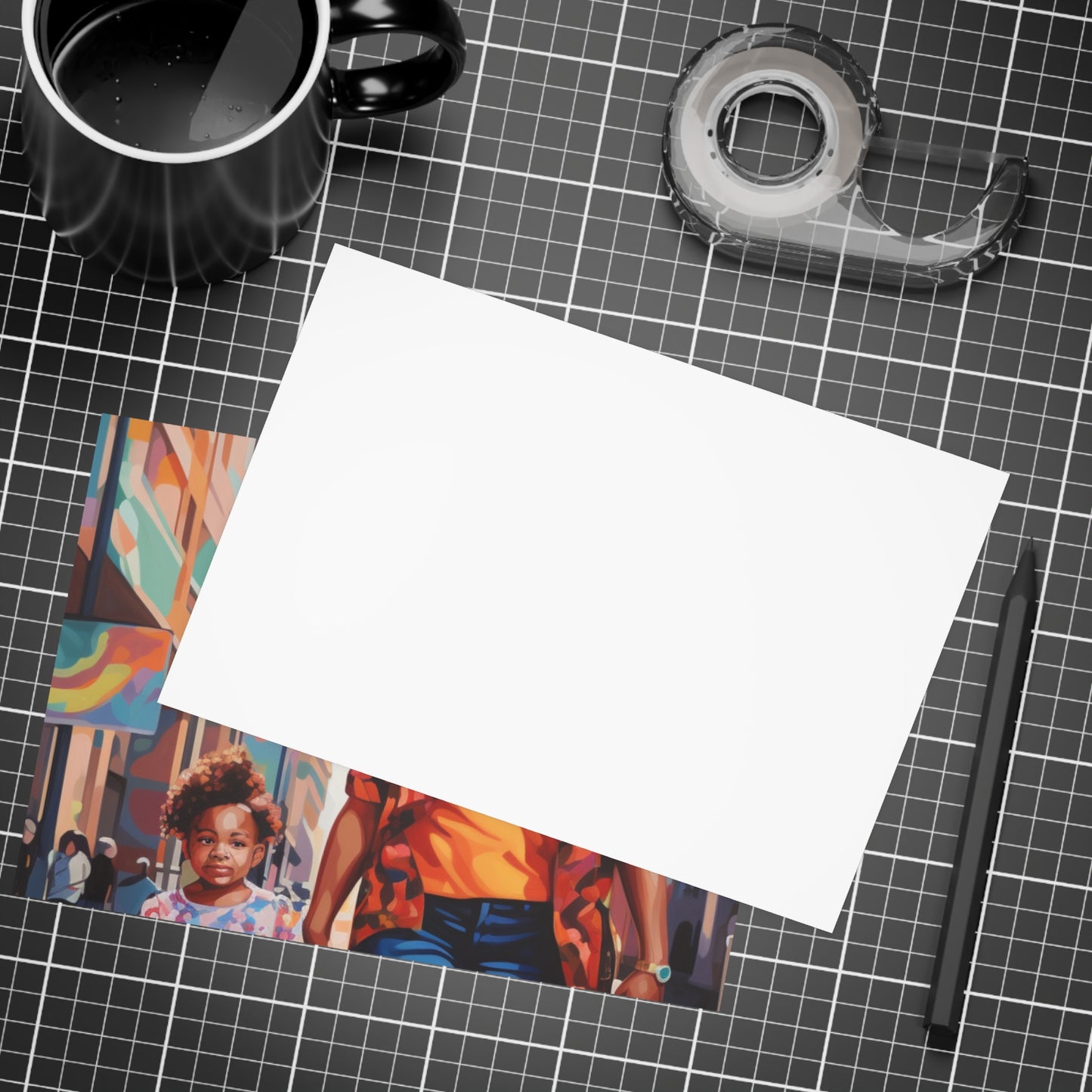 Black In Tech Collection | Mom and Me | Malia | Postcard Bundles (envelopes included) | Black Innovation |
