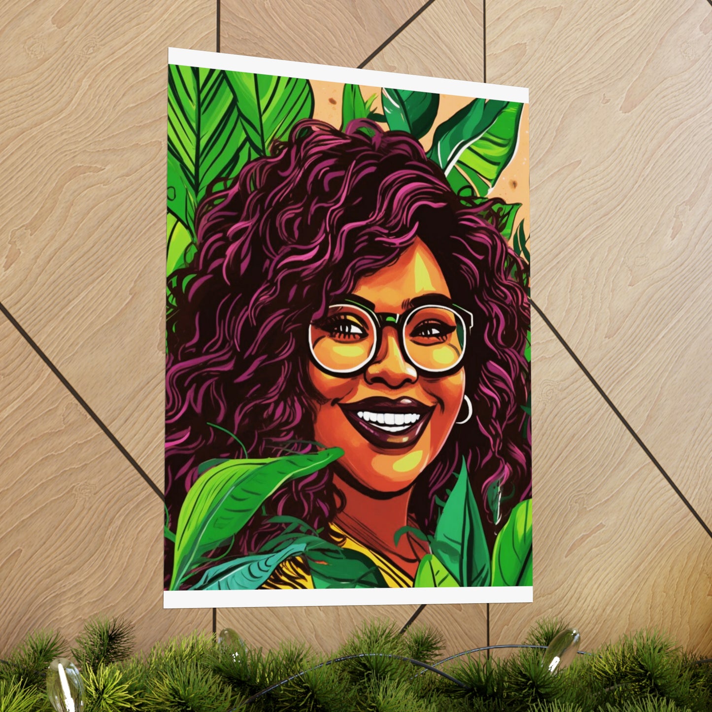 Lemon and Leaves| Jasmine Premium Matte Vertical Posters |