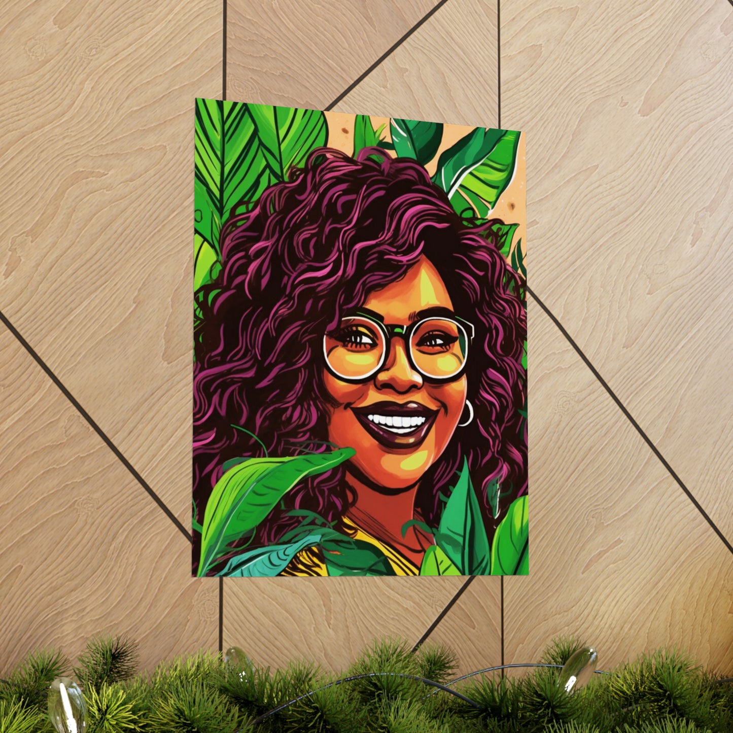 Lemon and Leaves| Jasmine Premium Matte Vertical Posters |