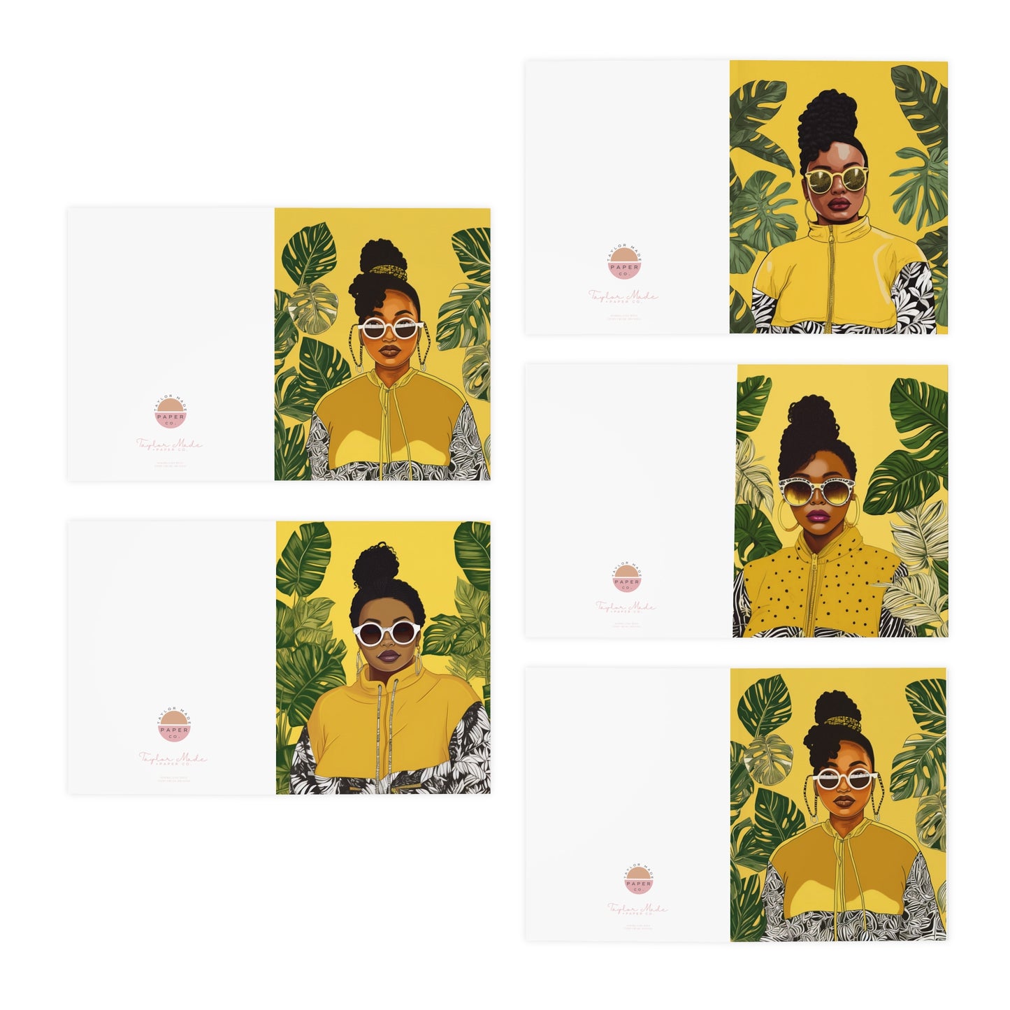 BLK | Everyday Black Magic|| Multi-Design Blank Greeting Cards | City Swag