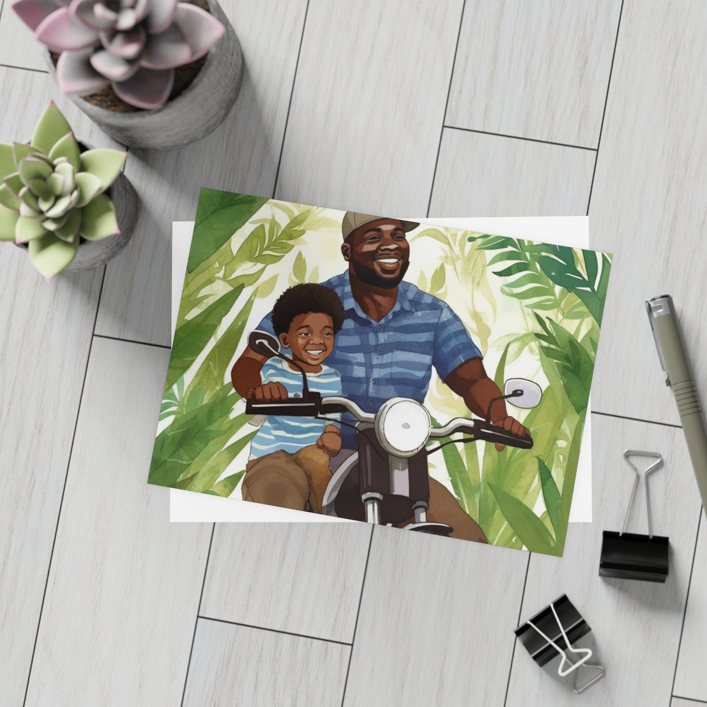 Black & Bold | Motorcycle Buddy | Postcard Bundles (envelopes included)
