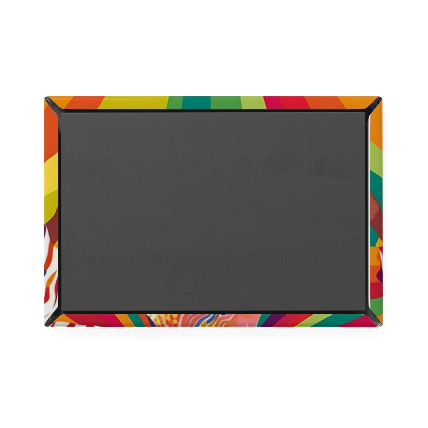 African American Rainbow Queen Magnet | Empowering Fridge Decor