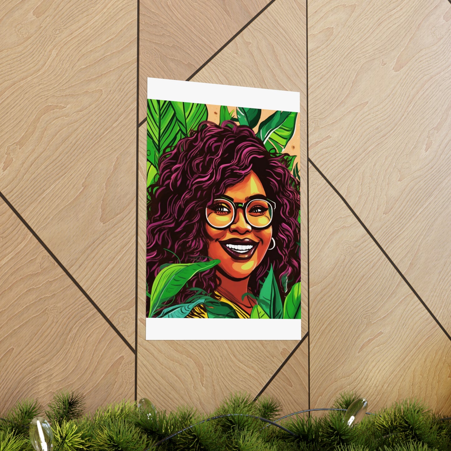 Lemon and Leaves| Jasmine Premium Matte Vertical Posters |