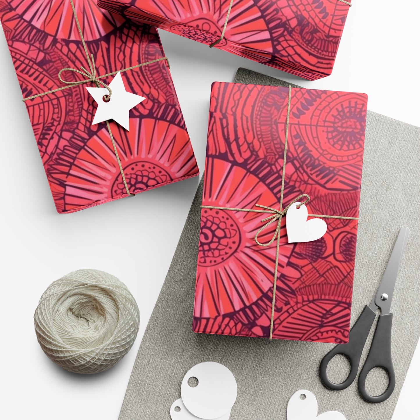 Amhara Ambiance| Gift Wrap Papers | African Wax print