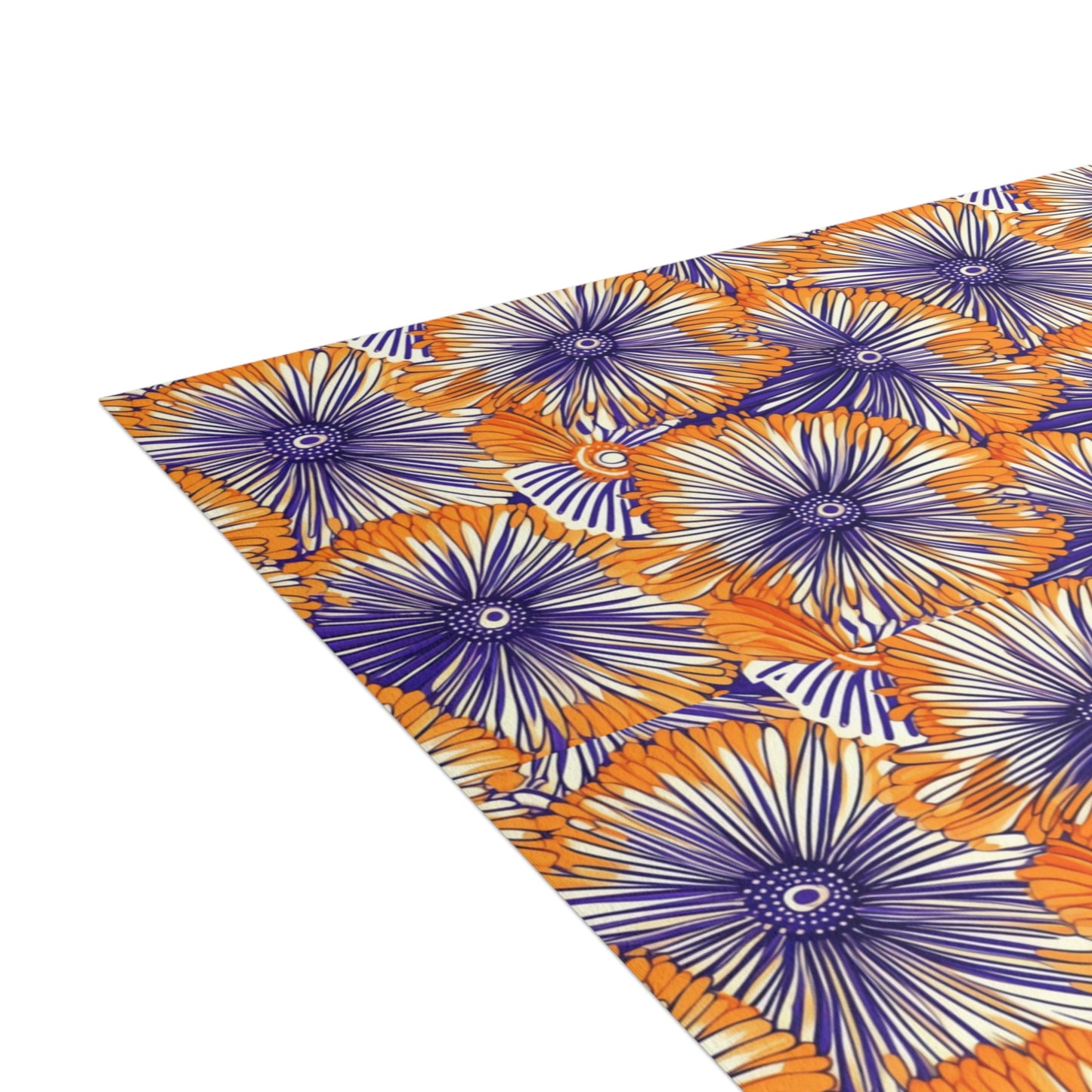 Aso Ebi Affair | Postcard Bundles (envelopes included) | African Wax Print | Orange and white|