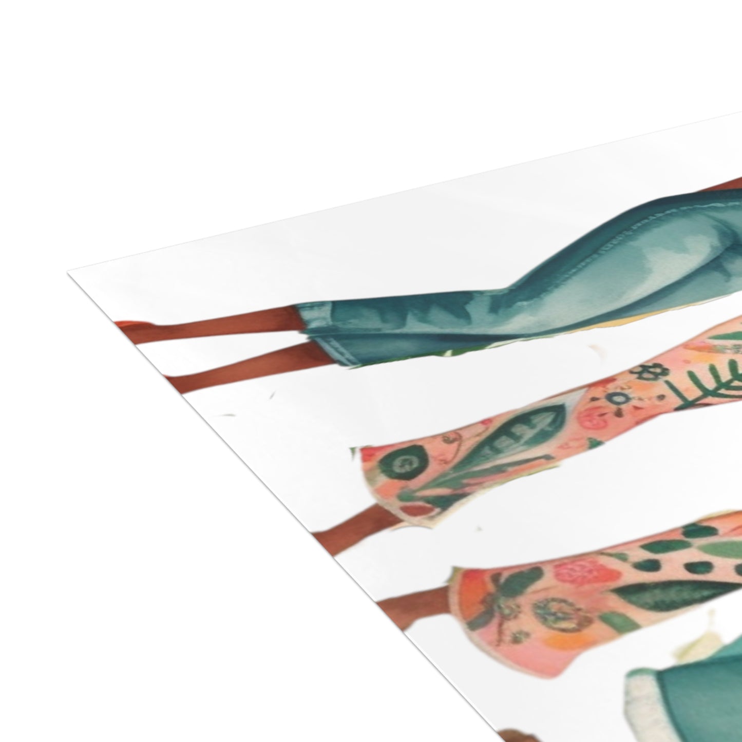 Girlfriends Collection: Postcard Bundles (envelopes included) | Black Women Better together |