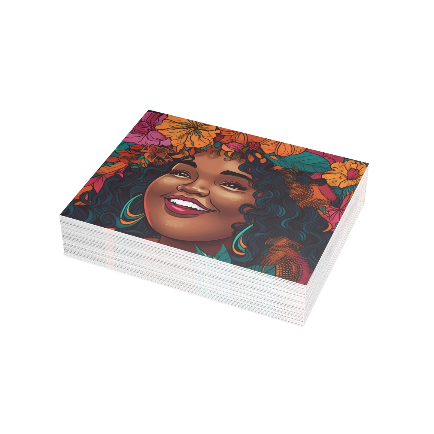 I Am Collection: "Beautiful" | Postcard Bundles | (envelopes included) | Self-Care | Affirmation Cards | 10, 30, or 50 Pieces|