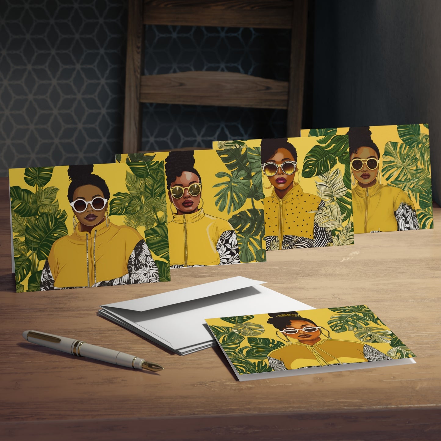 BLK | Everyday Black Magic|| Multi-Design Blank Greeting Cards | City Swag