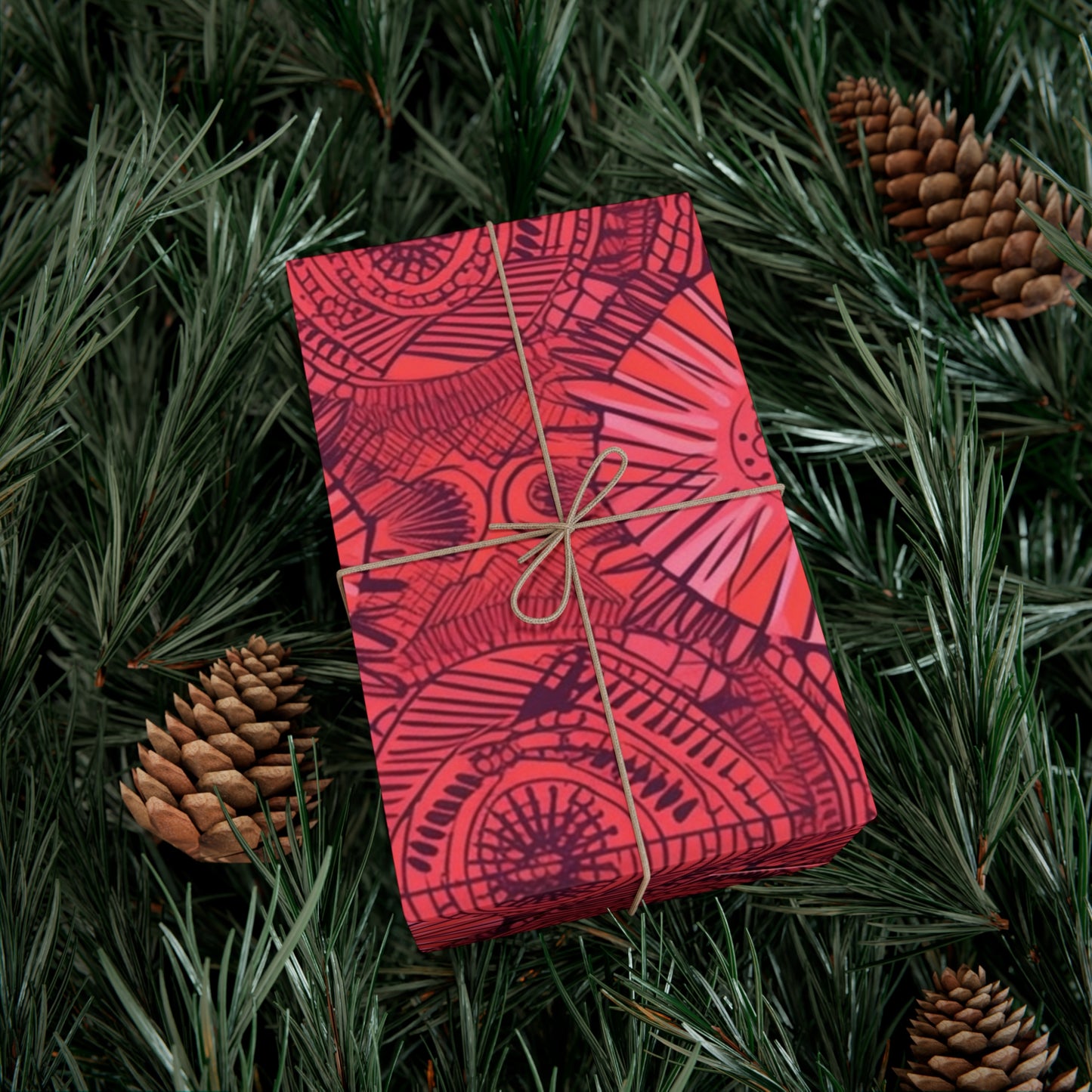 Amhara Ambiance| Gift Wrap Papers | African Wax print
