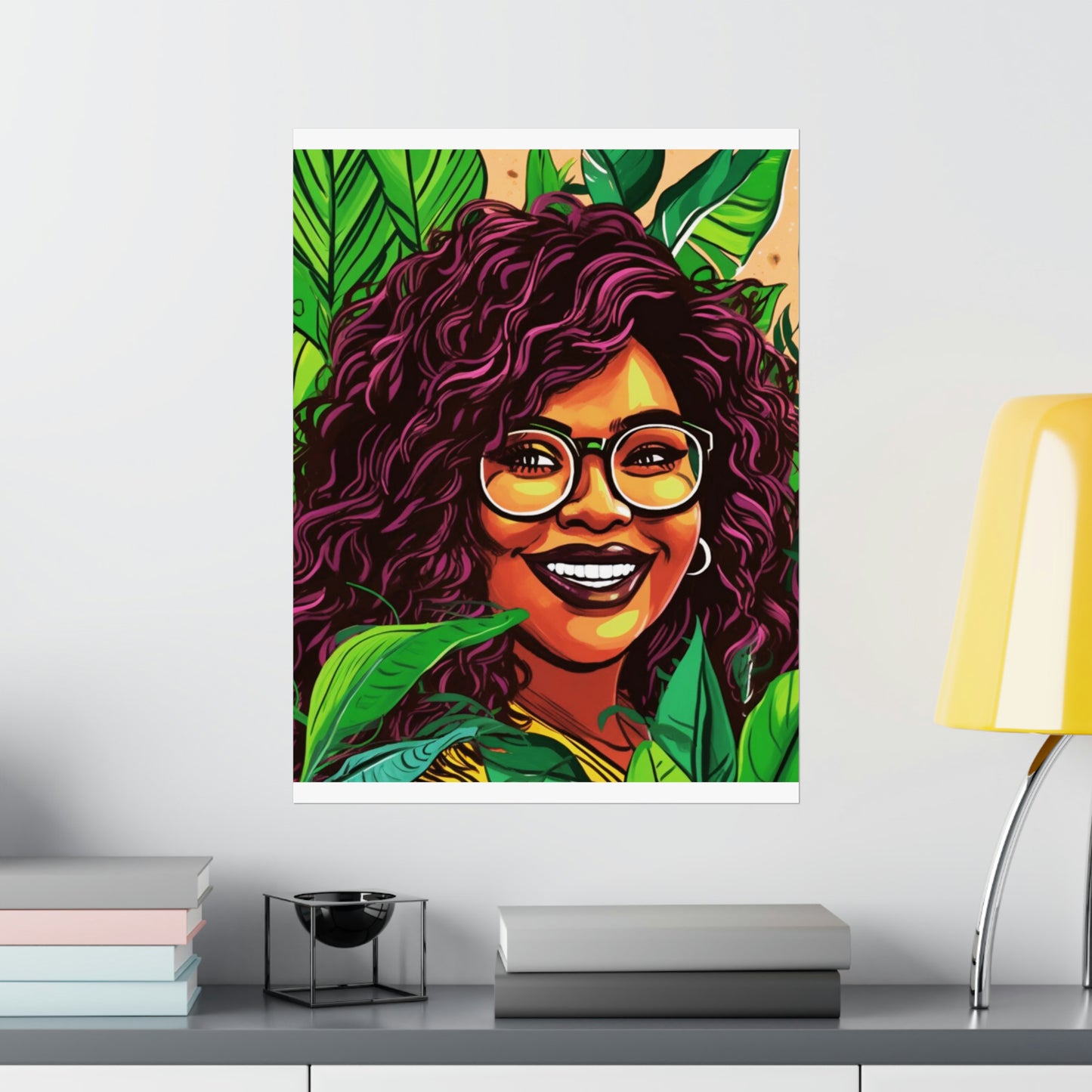 Lemon and Leaves| Jasmine Premium Matte Vertical Posters |