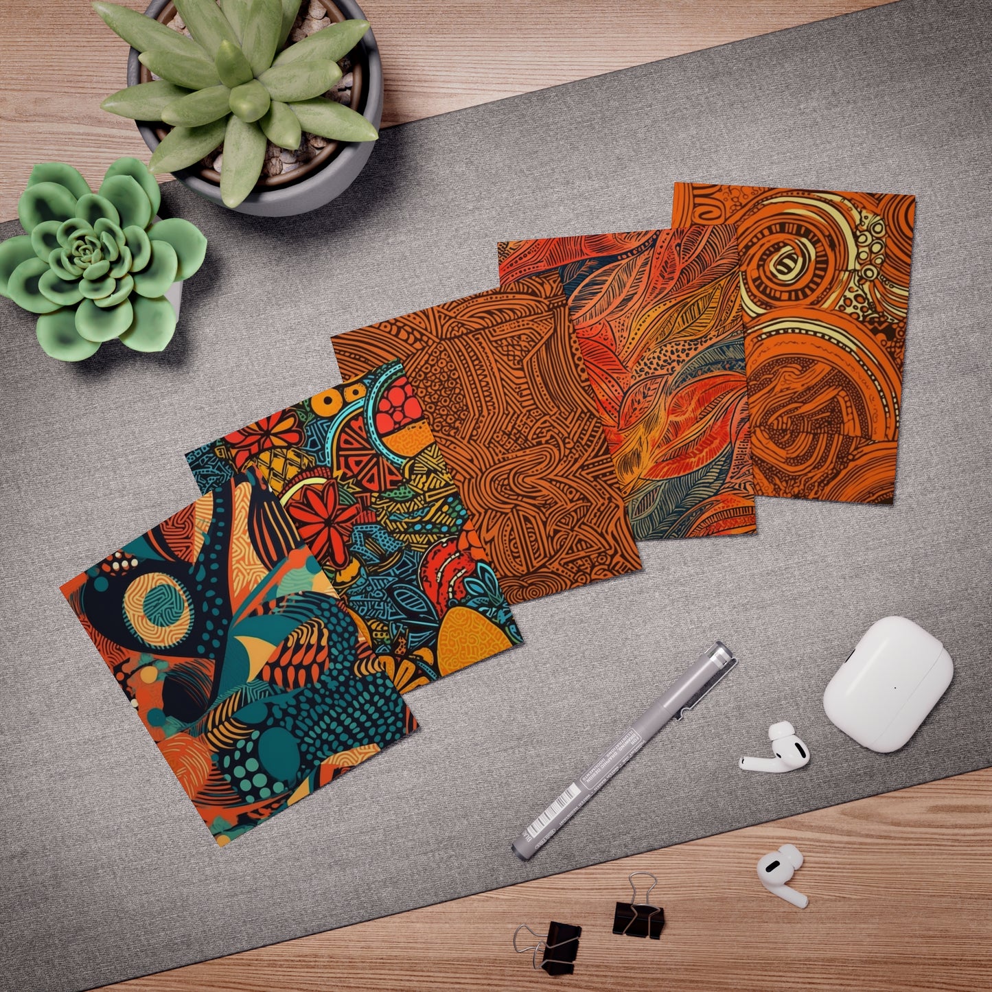 Multi-Design Greeting Cards (5-Pack)