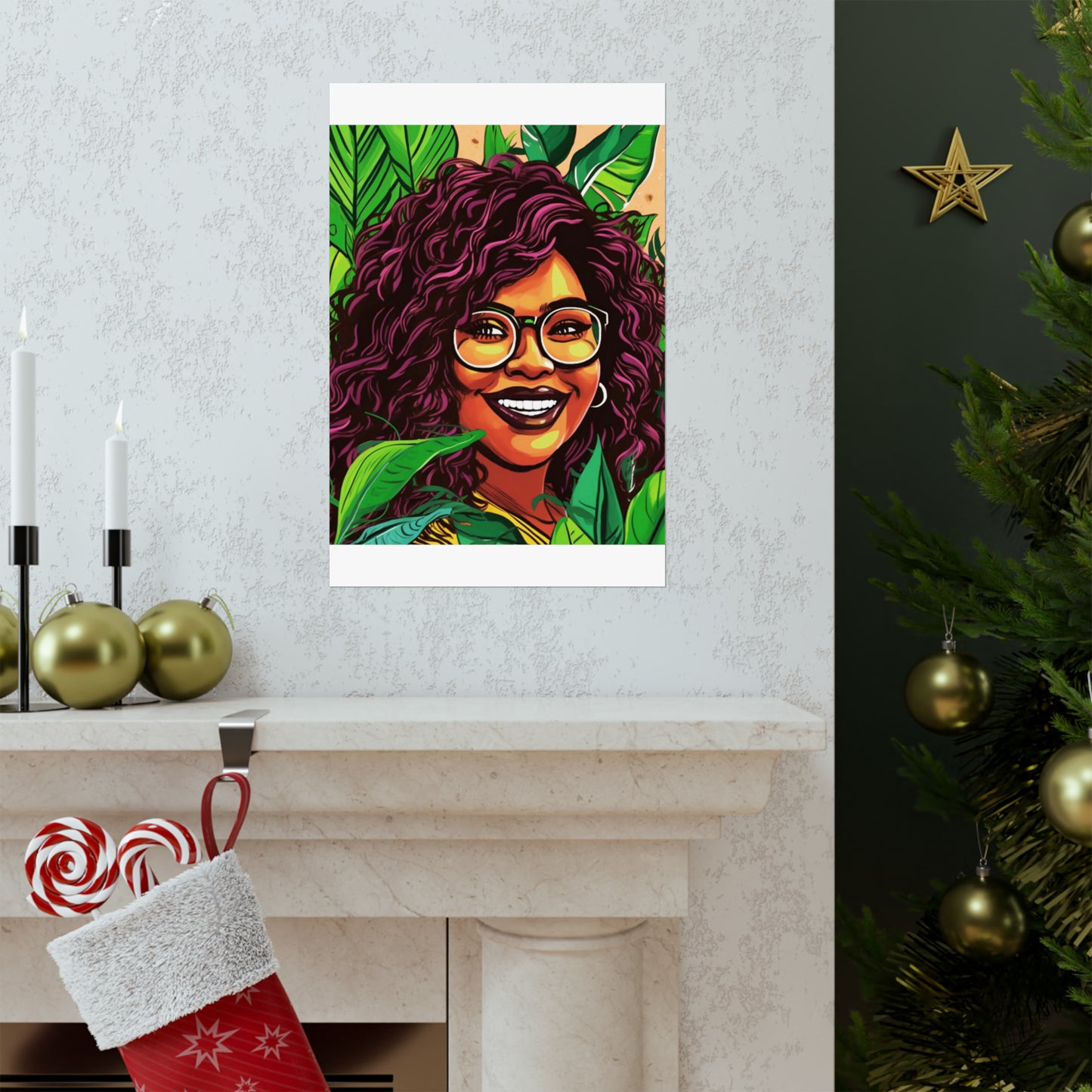 Lemon and Leaves| Jasmine Premium Matte Vertical Posters |
