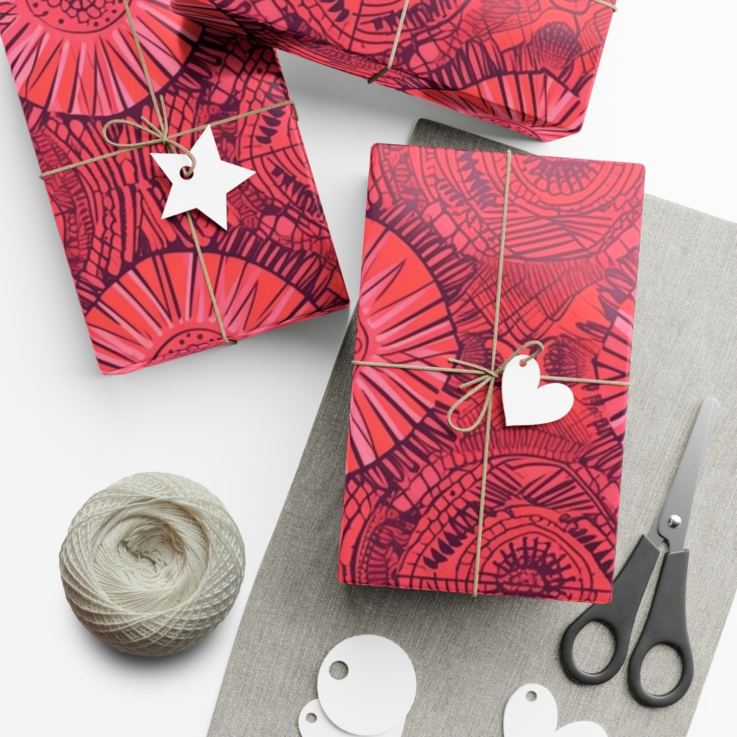 Amhara Ambiance| Gift Wrap Papers | African Wax print