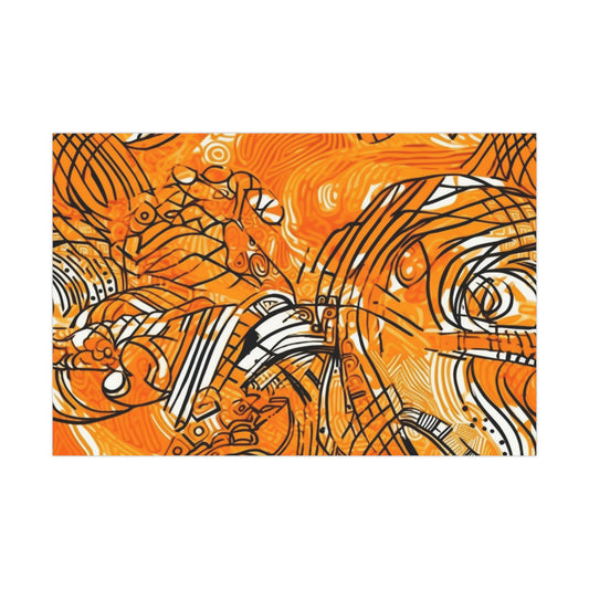 Zambezi Glow | African Wax Print | Gift Wrap Papers