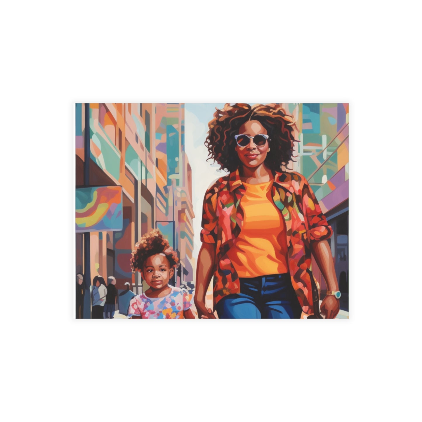 Black In Tech Collection | Mom and Me | Malia | Postcard Bundles (envelopes included) | Black Innovation |