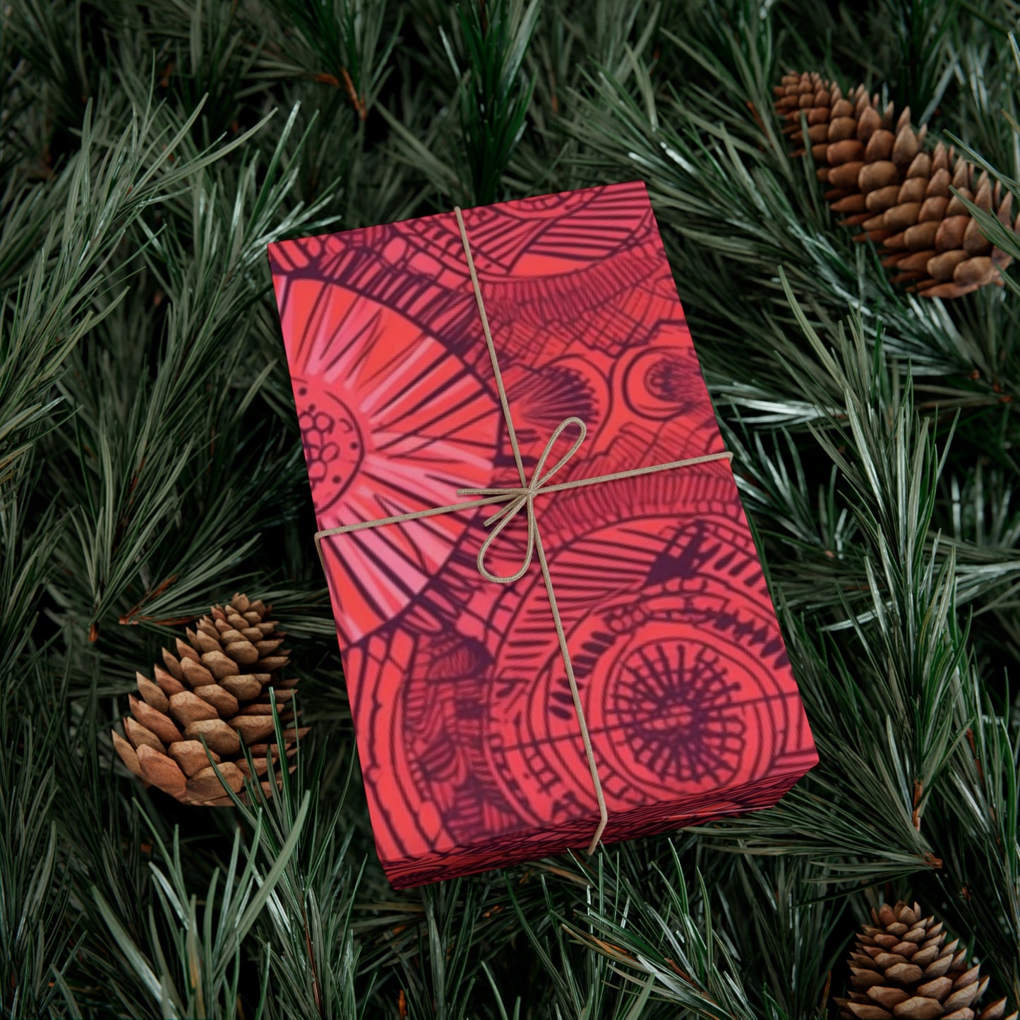 Amhara Ambiance| Gift Wrap Papers | African Wax print