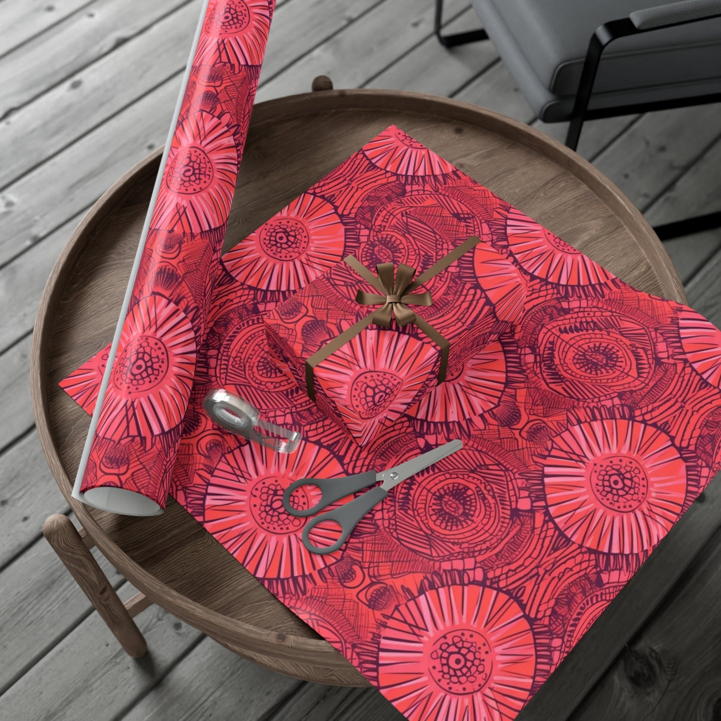 Amhara Ambiance| Gift Wrap Papers | African Wax print