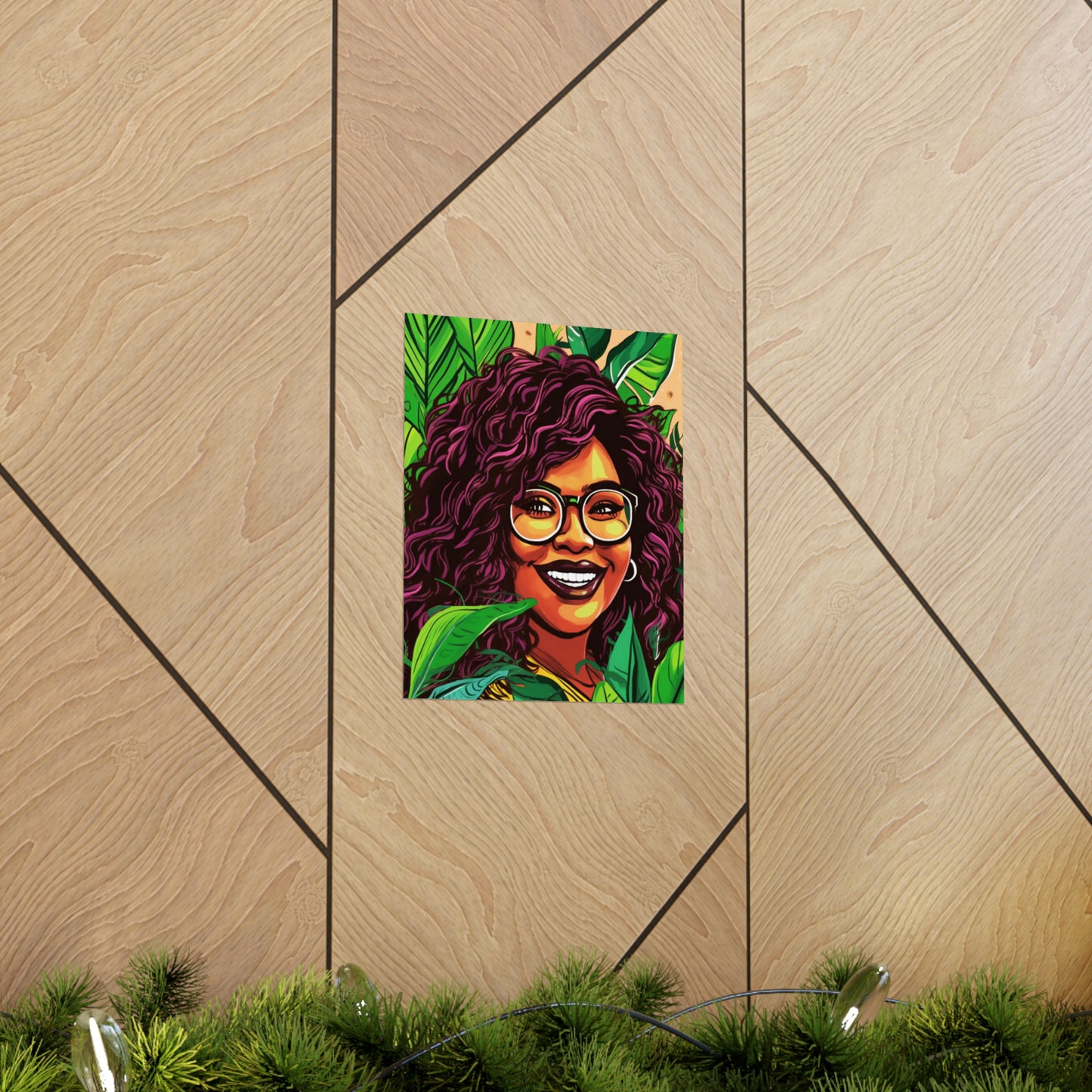 Lemon and Leaves| Jasmine Premium Matte Vertical Posters |